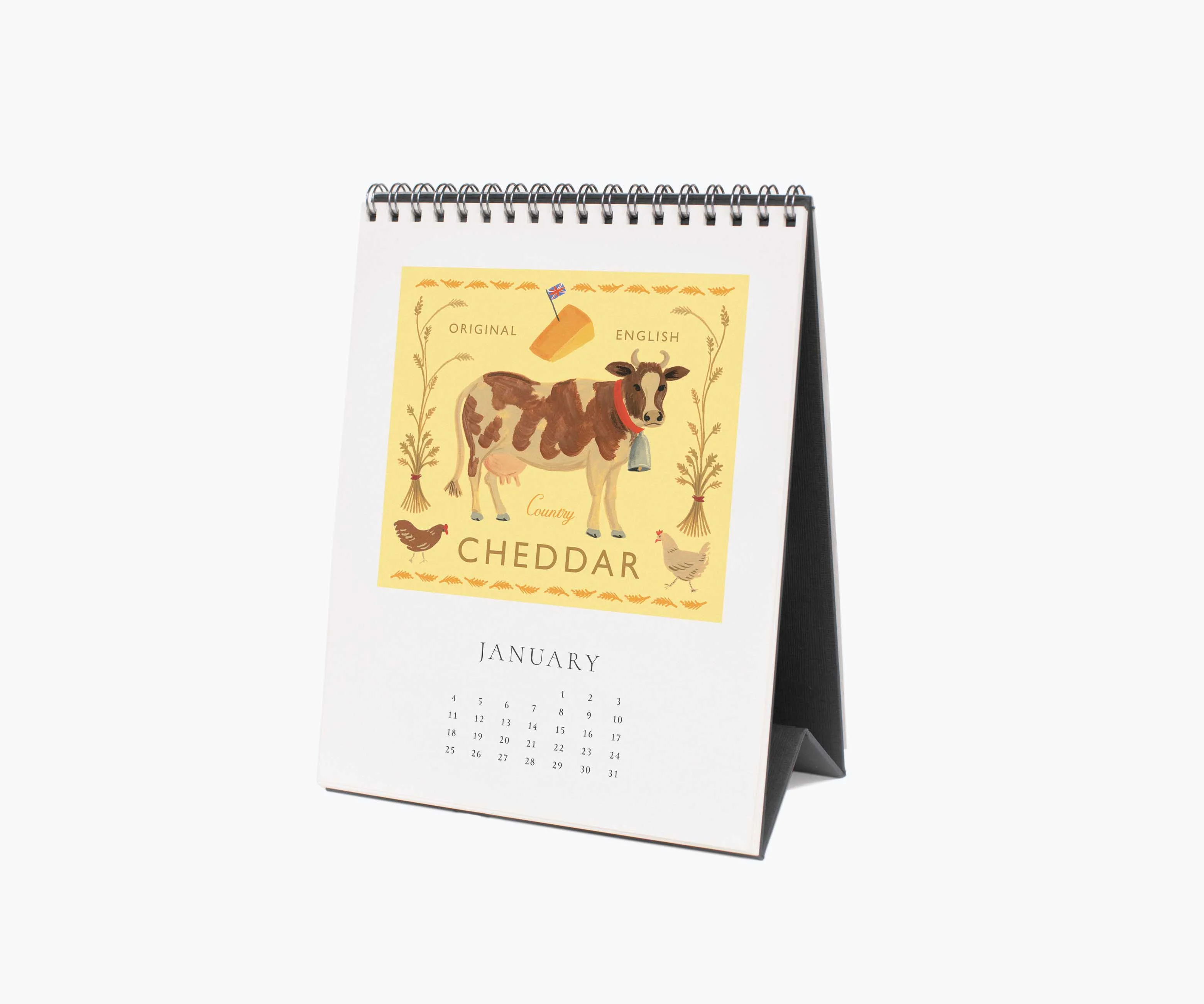 2026 Desk Calendar - Cheese - Image 2