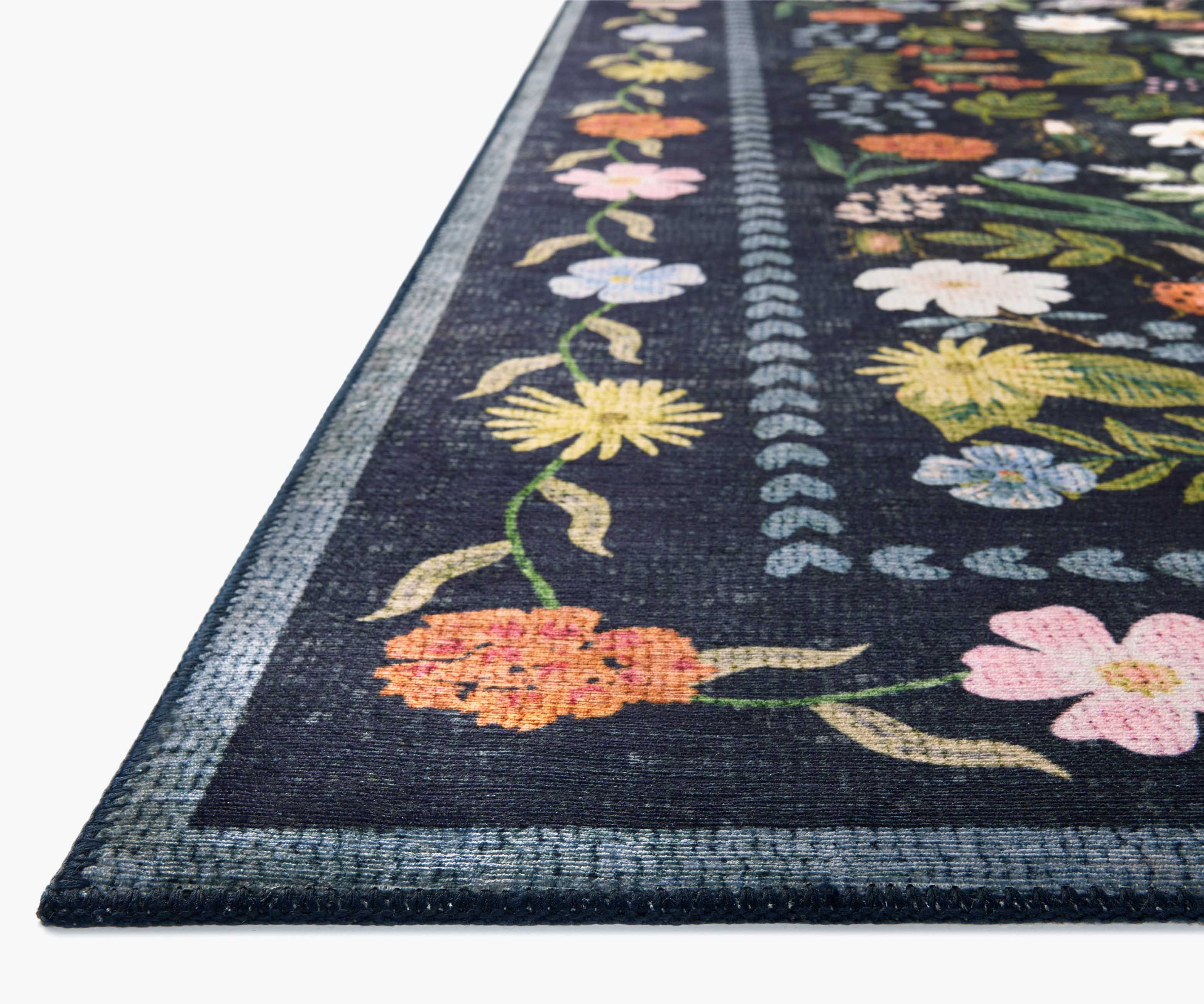 Canopy Curio Printed Rug - Charcoal - Image 2