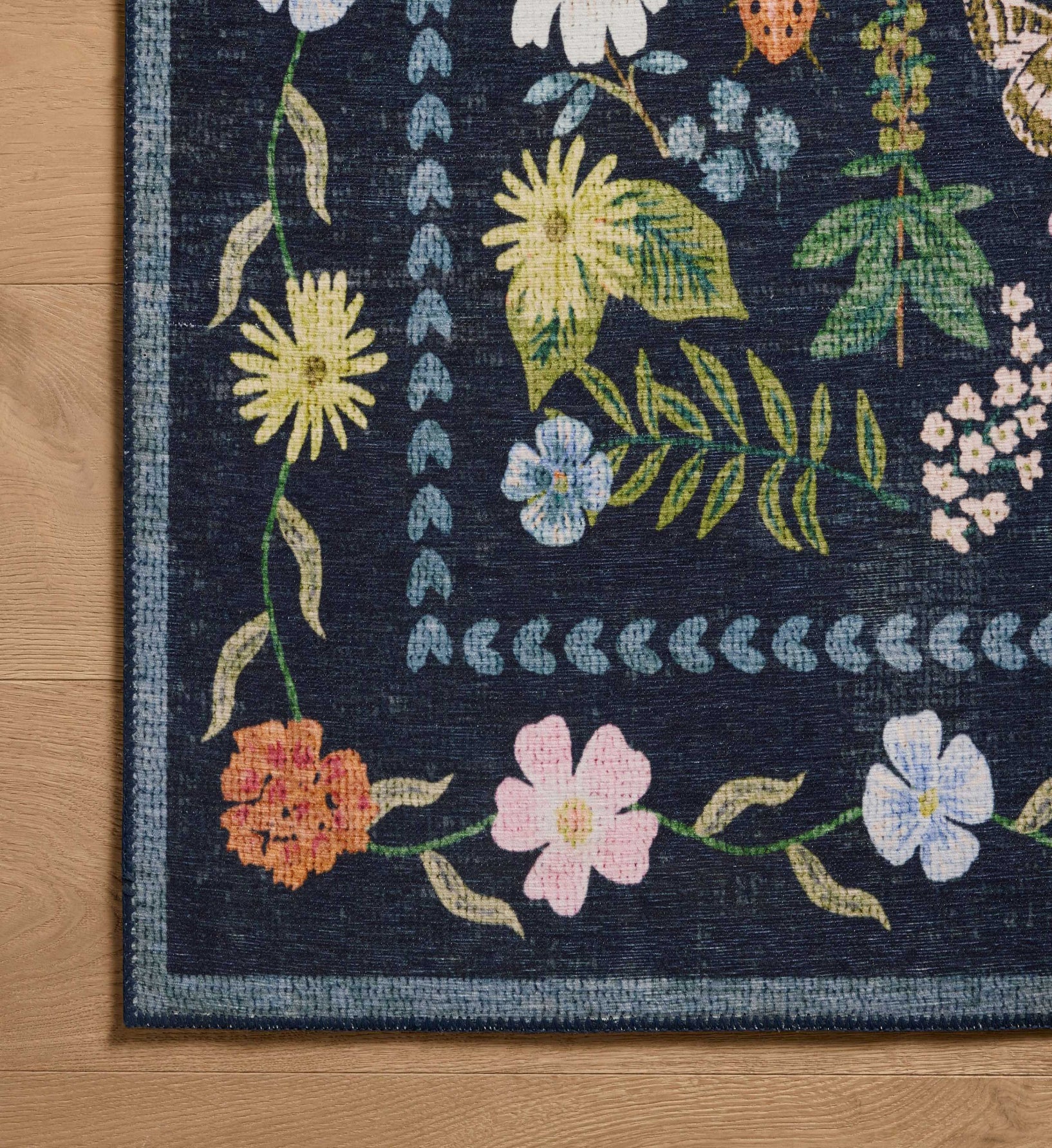 Canopy Curio Printed Rug - Charcoal - Image 3