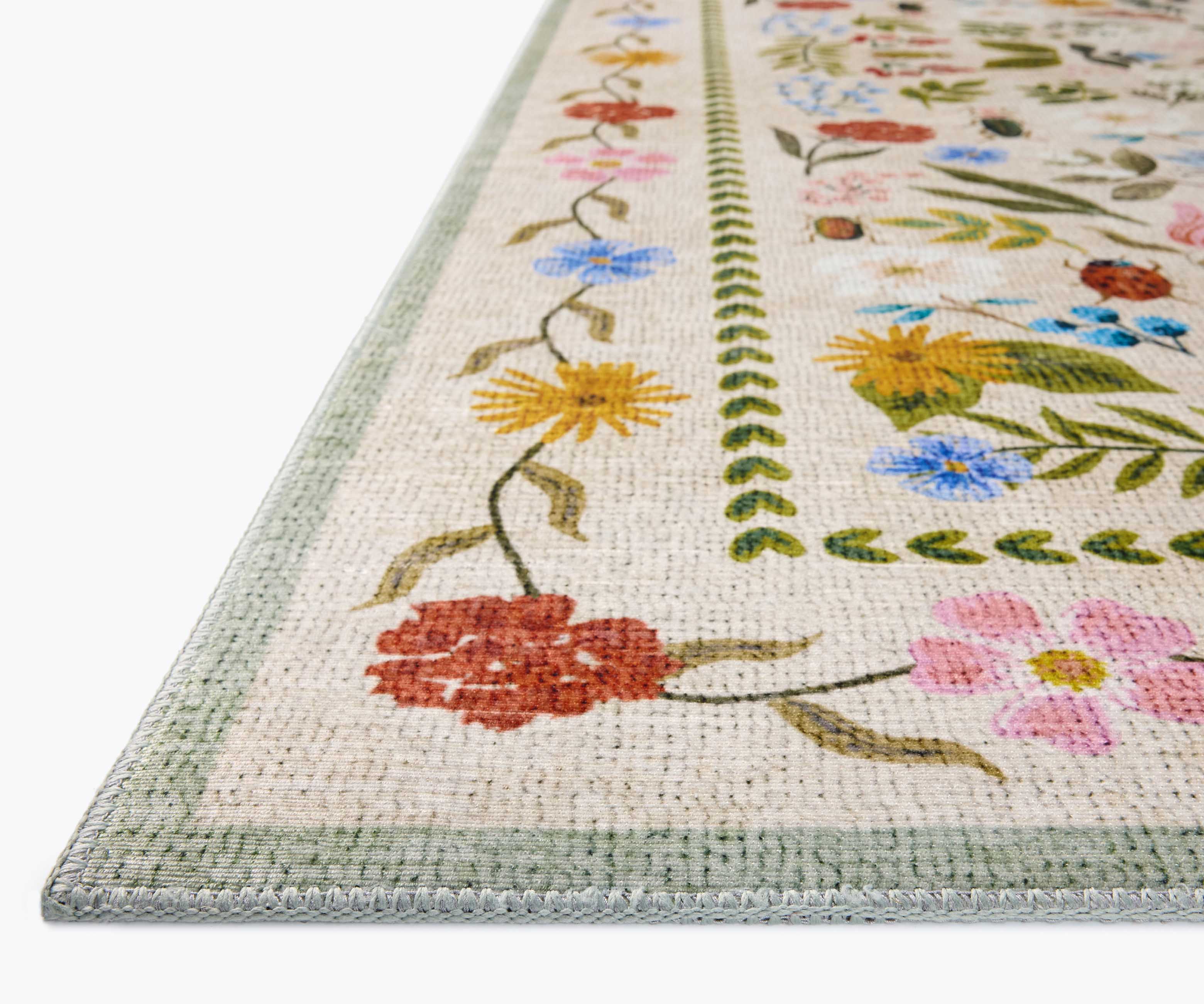 Canopy Curio Printed Rug - Cream - Image 2