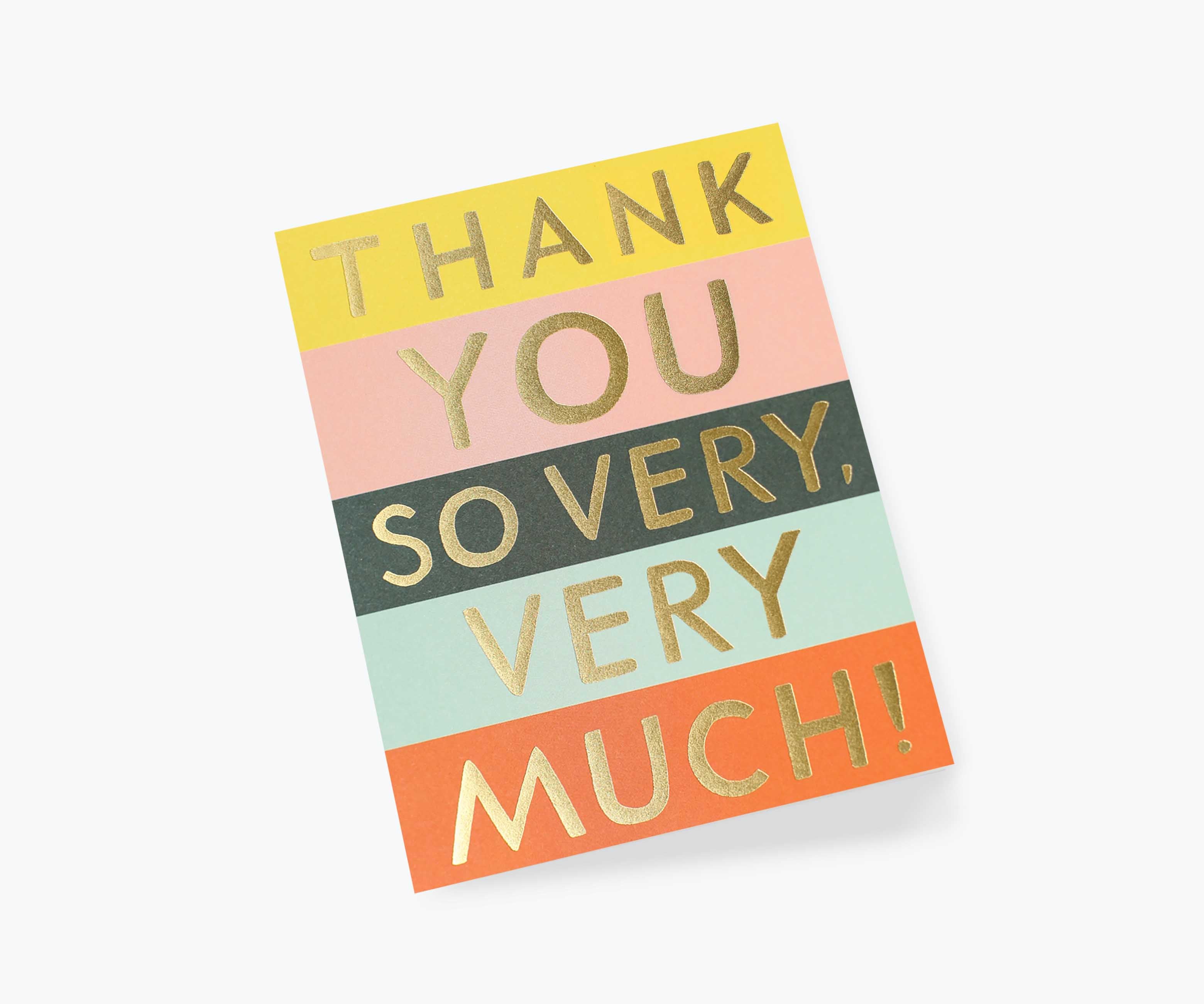 Color Block Thank You - Image 2
