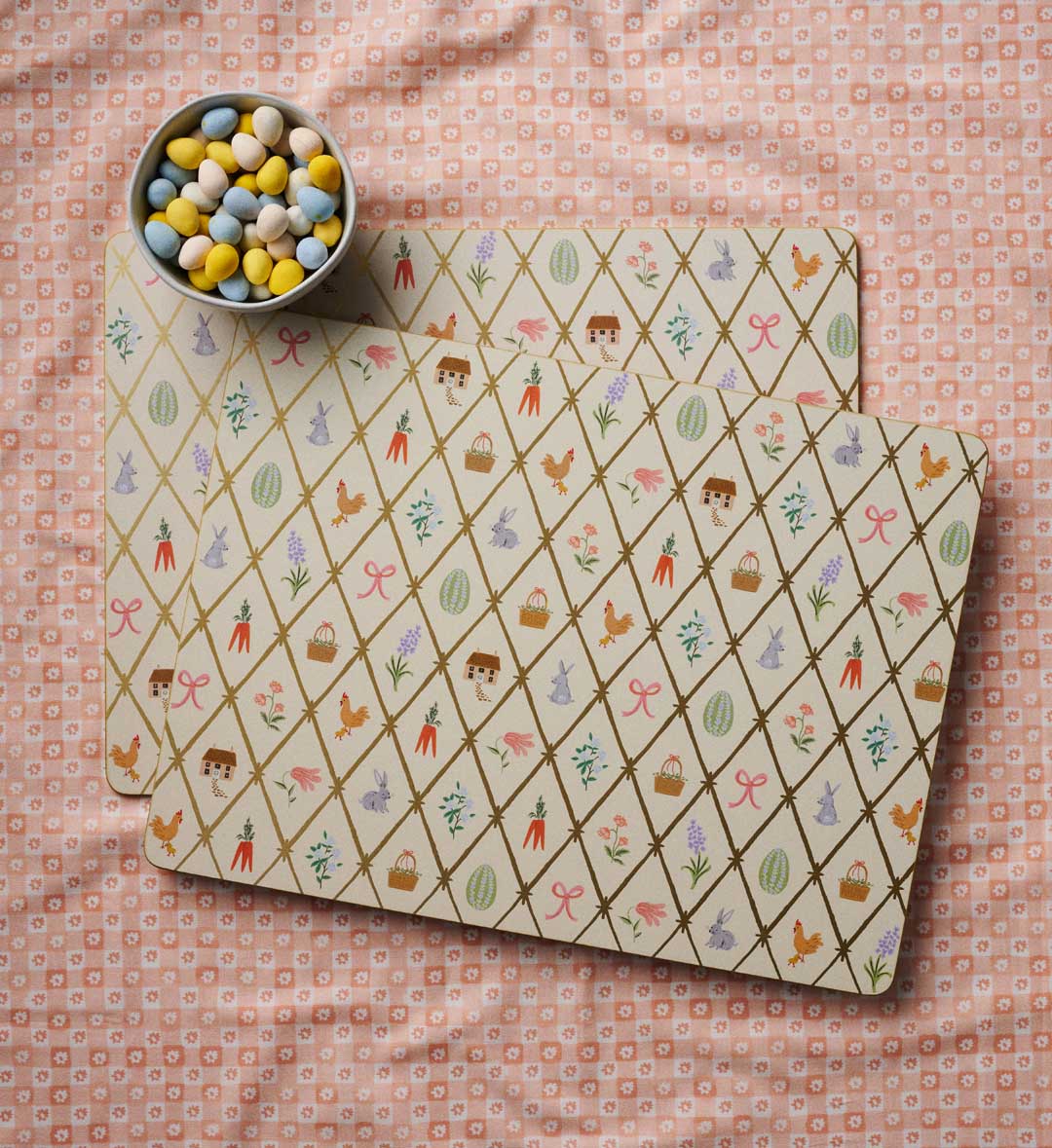 Cork Placemats - Spring Farm - Image 2