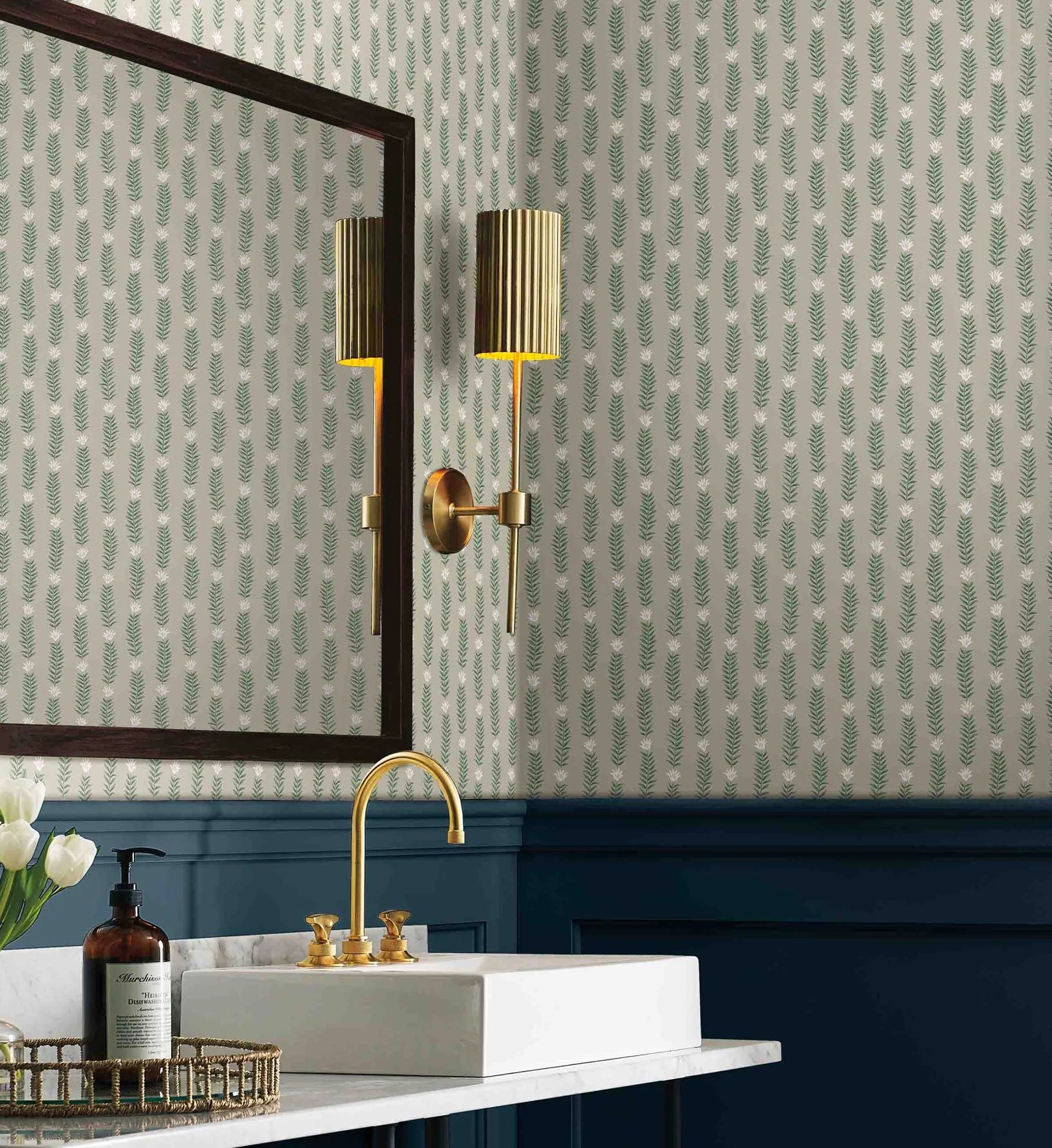 Eden Wallpaper - Linen - Image 4