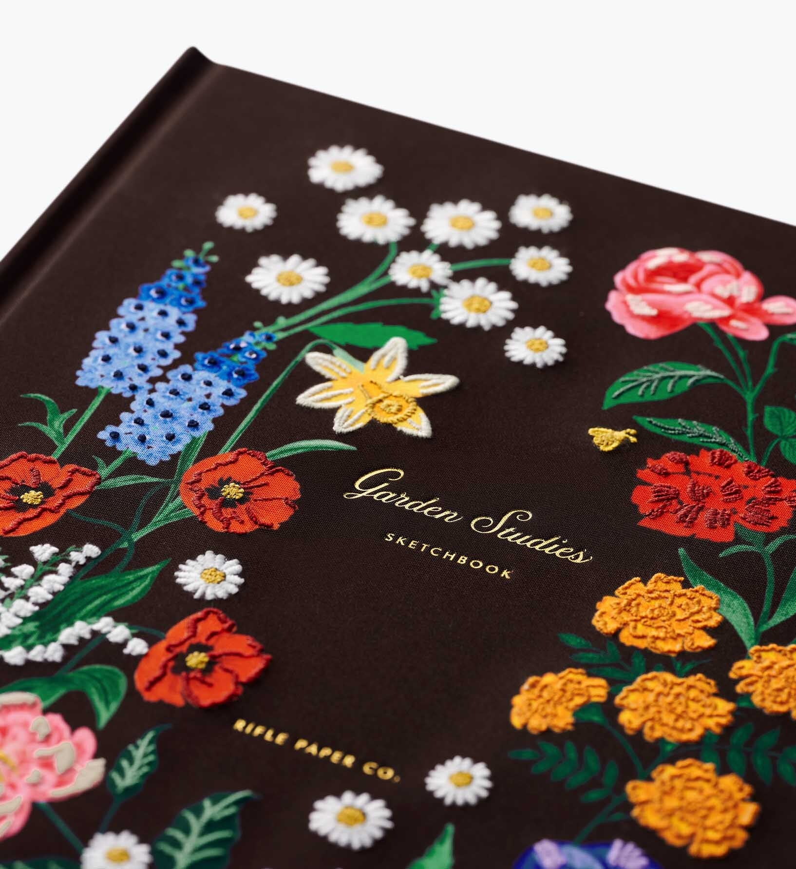 Embroidered Sketchbook - Garden Study - Image 3