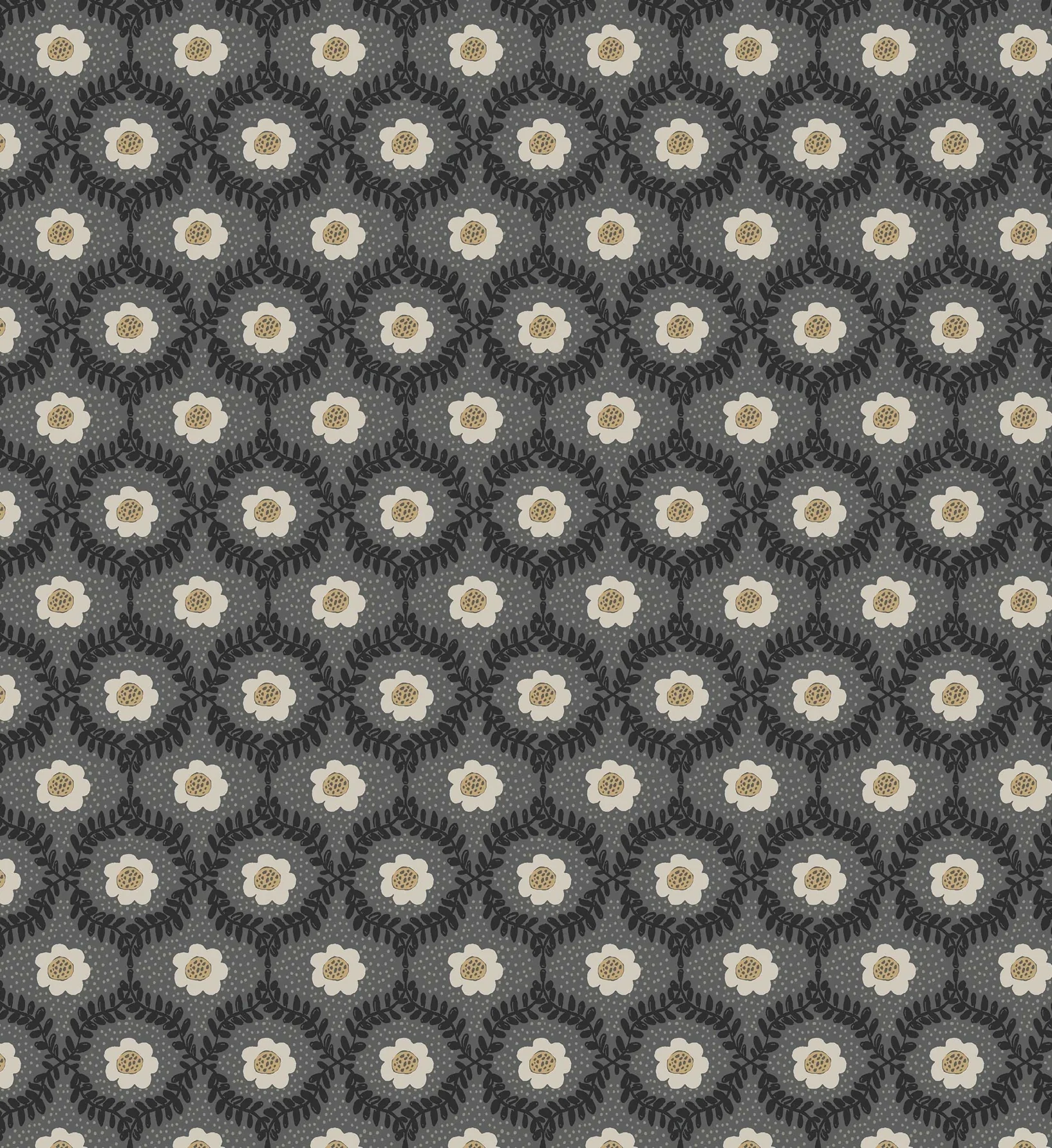 Emma Wallpaper - Black - Image 2