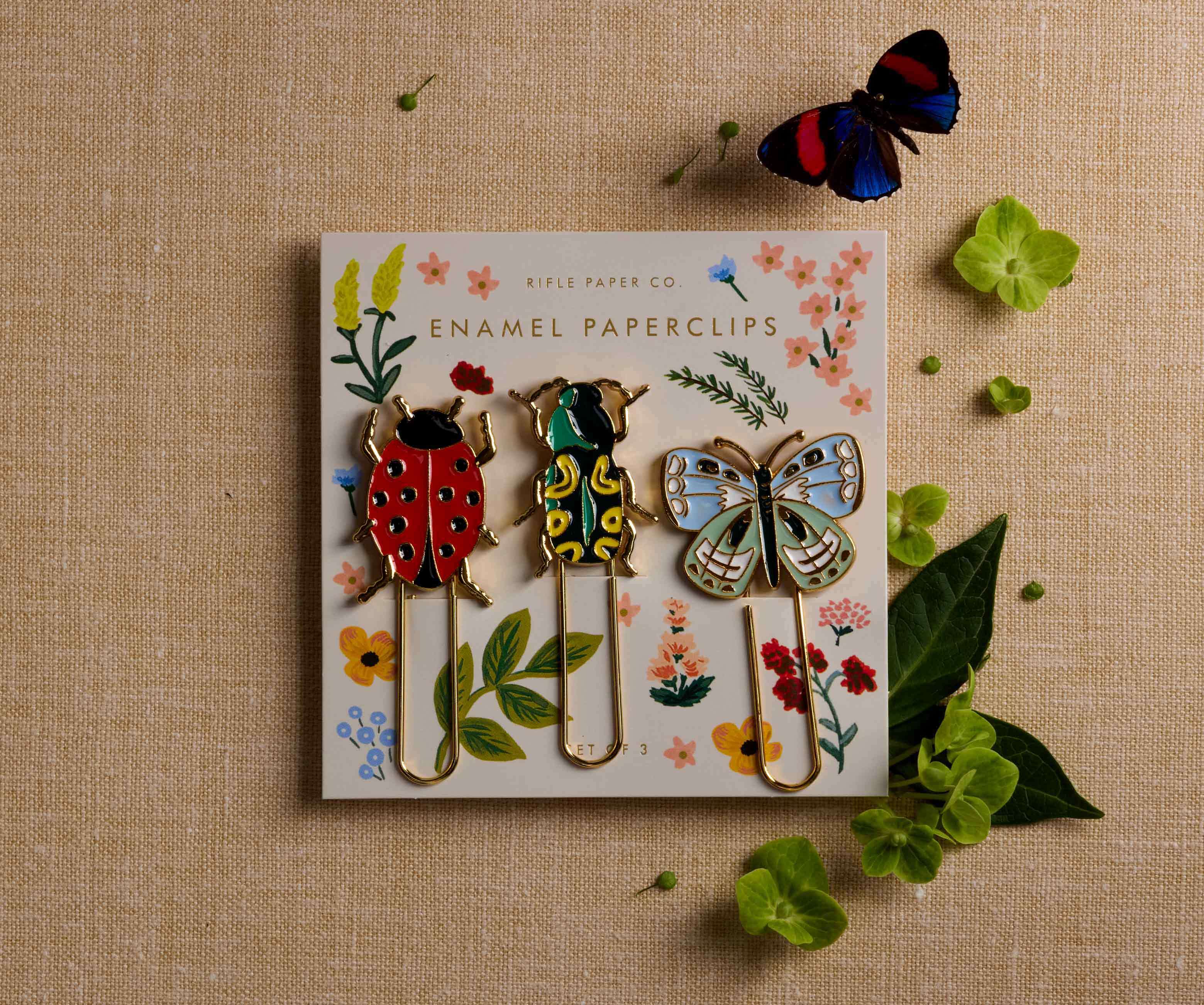 Enamel Paper Clip Set - Curio - Image 2