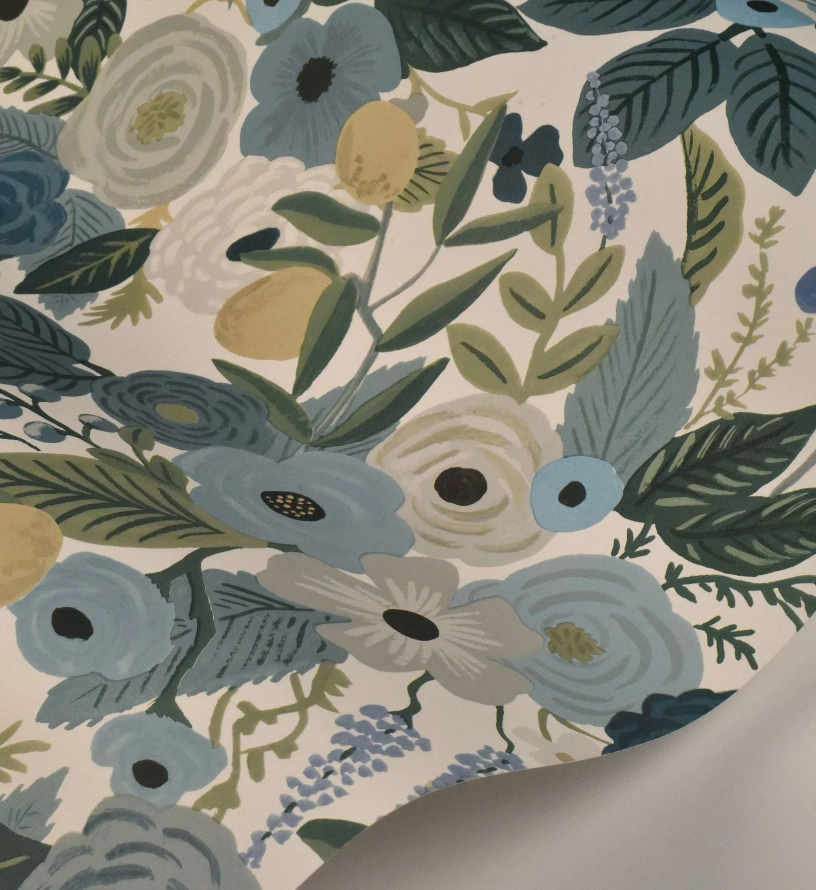 Garden Party Wallpaper - Indigo Multi - Image 4
