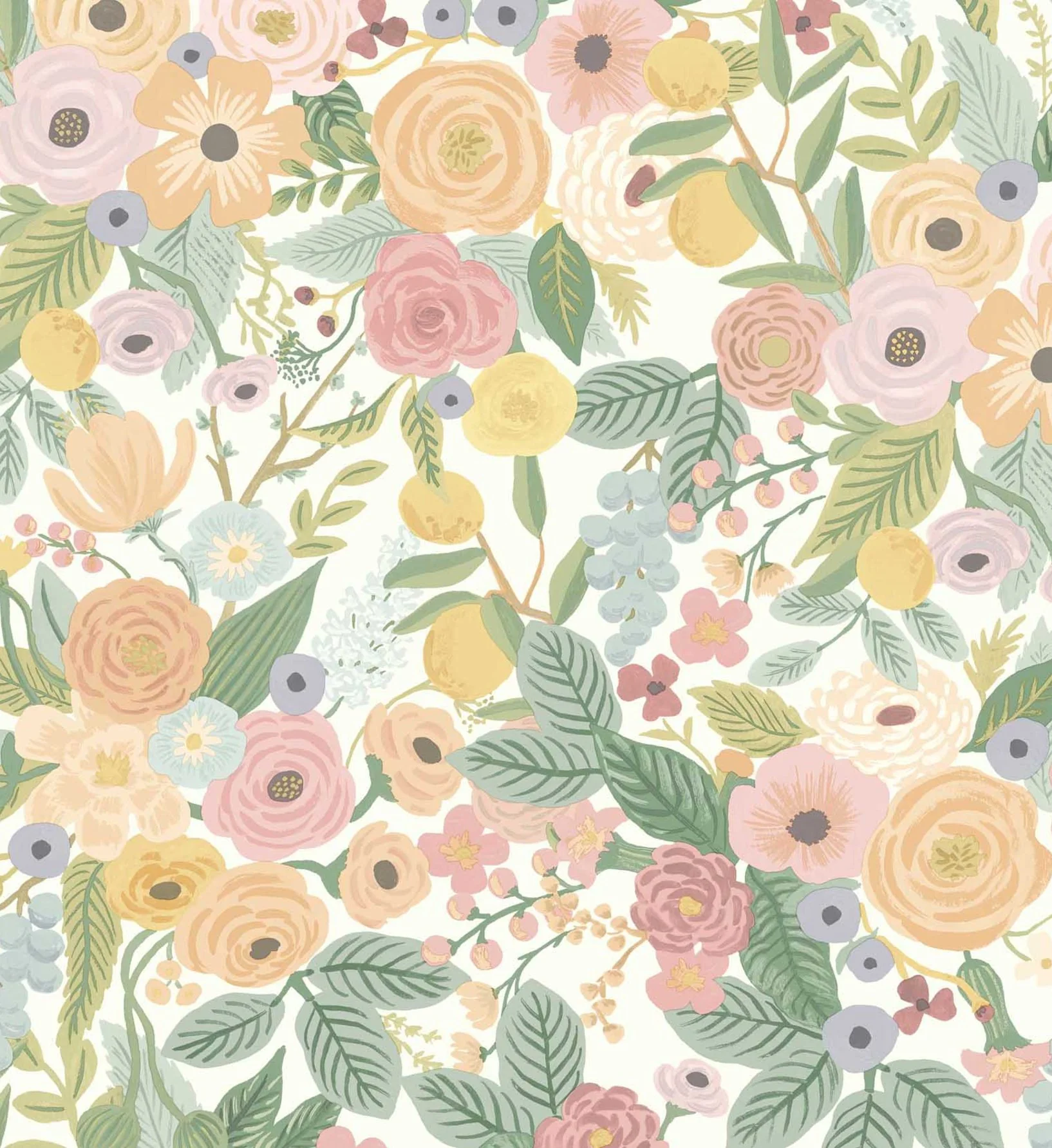 Garden Party Wallpaper - Pastel Multi - Image 3
