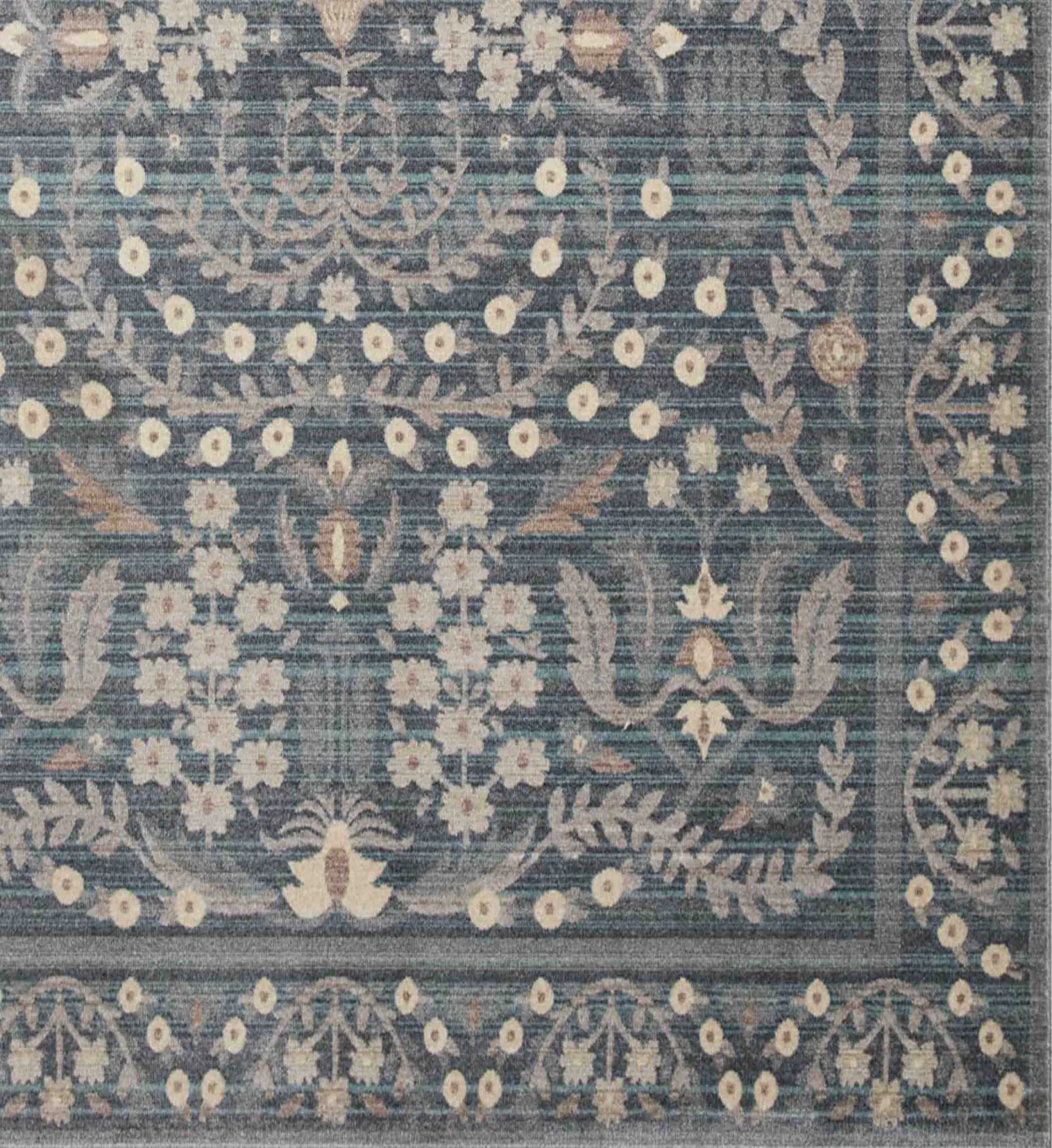 Holland Anika Power-Loomed Rug - Blue - Image 3