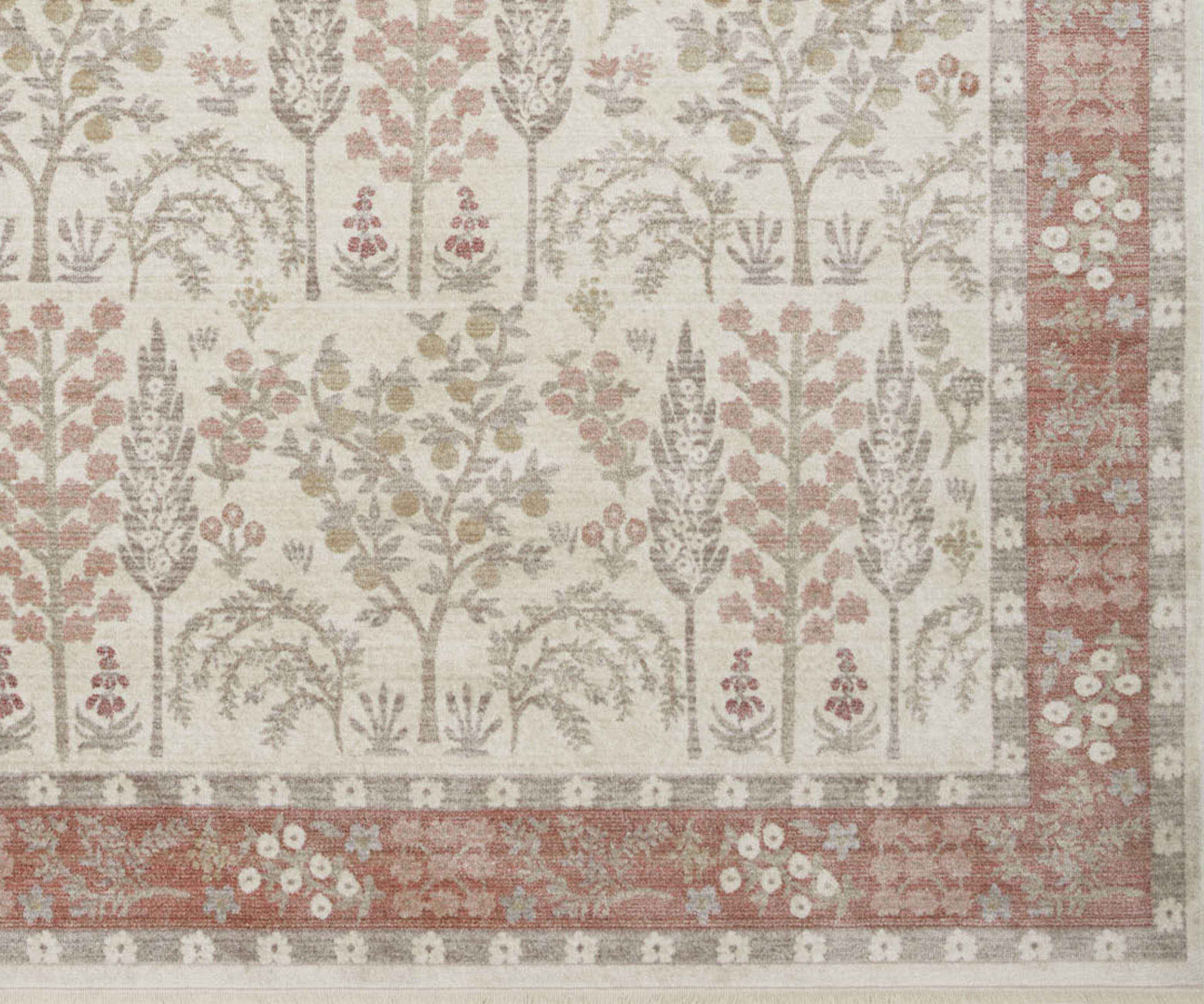Holland Fenna Power-Loomed Rug - Rust - Image 3
