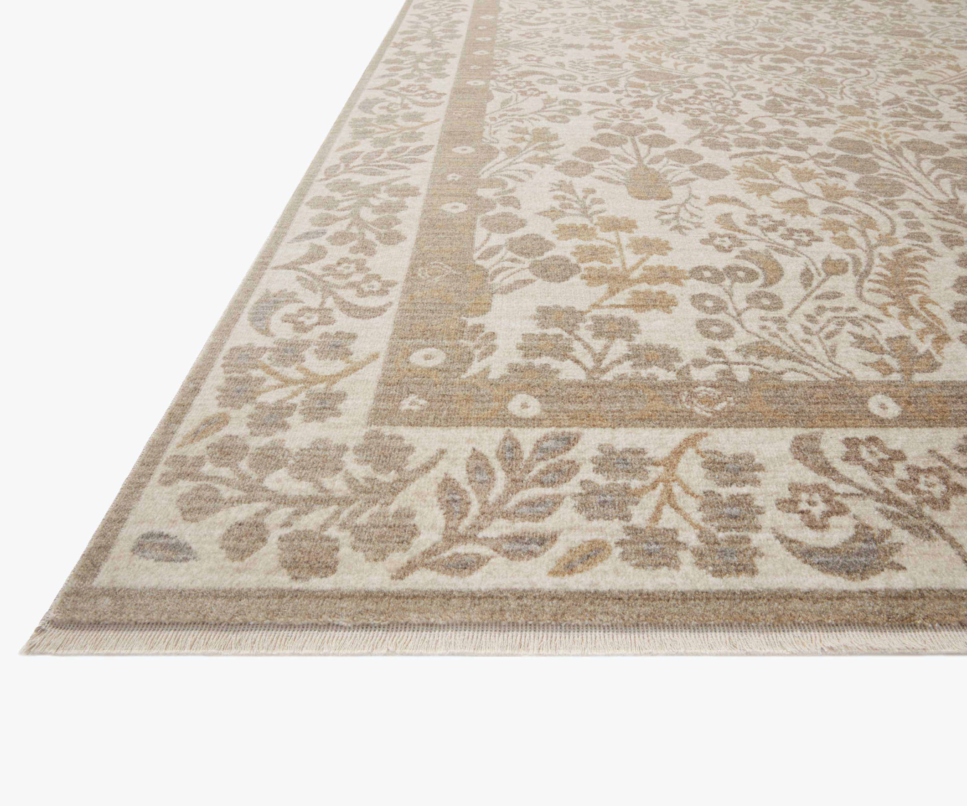 Holland Lotte Power-Loomed Rug - Khaki - Image 2