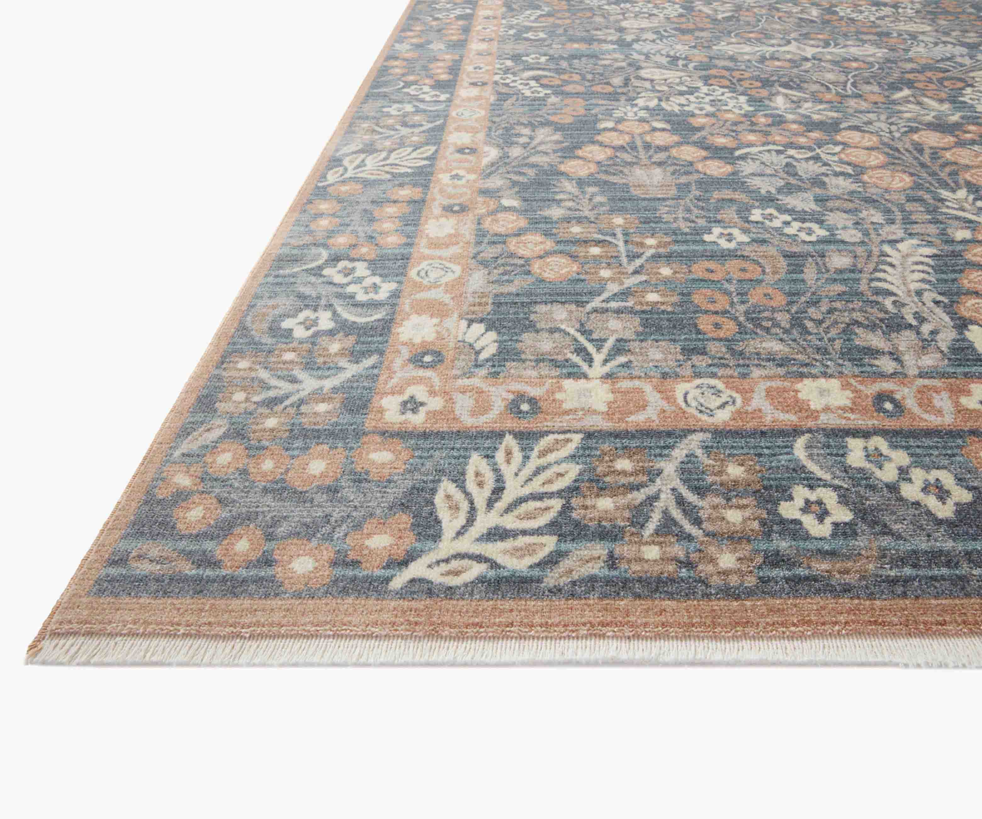 Holland Lotte Power-Loomed Rug - Navy - Image 2