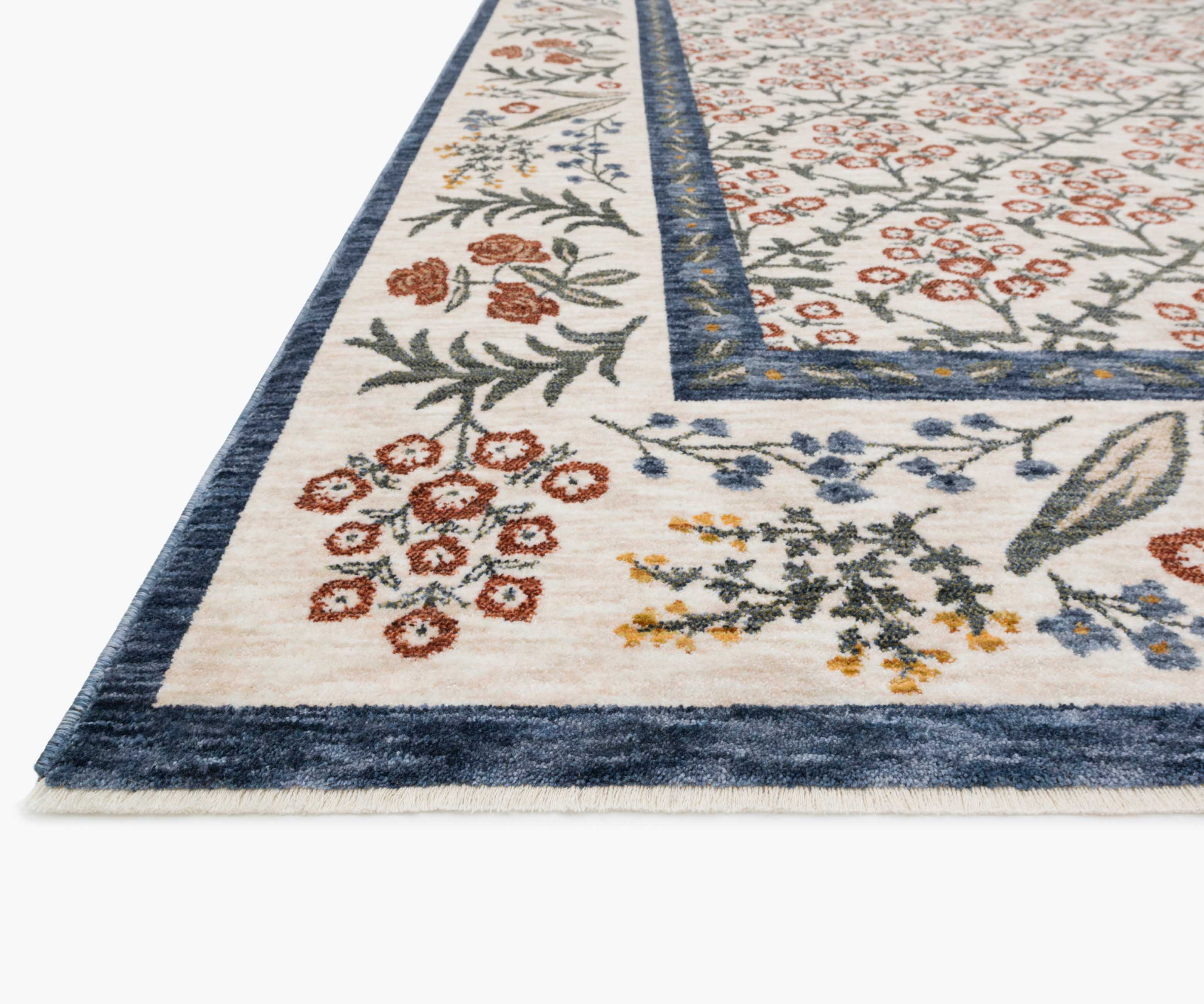 Kismet Suzani Garden Power-Loomed Rug - Cream - Image 2