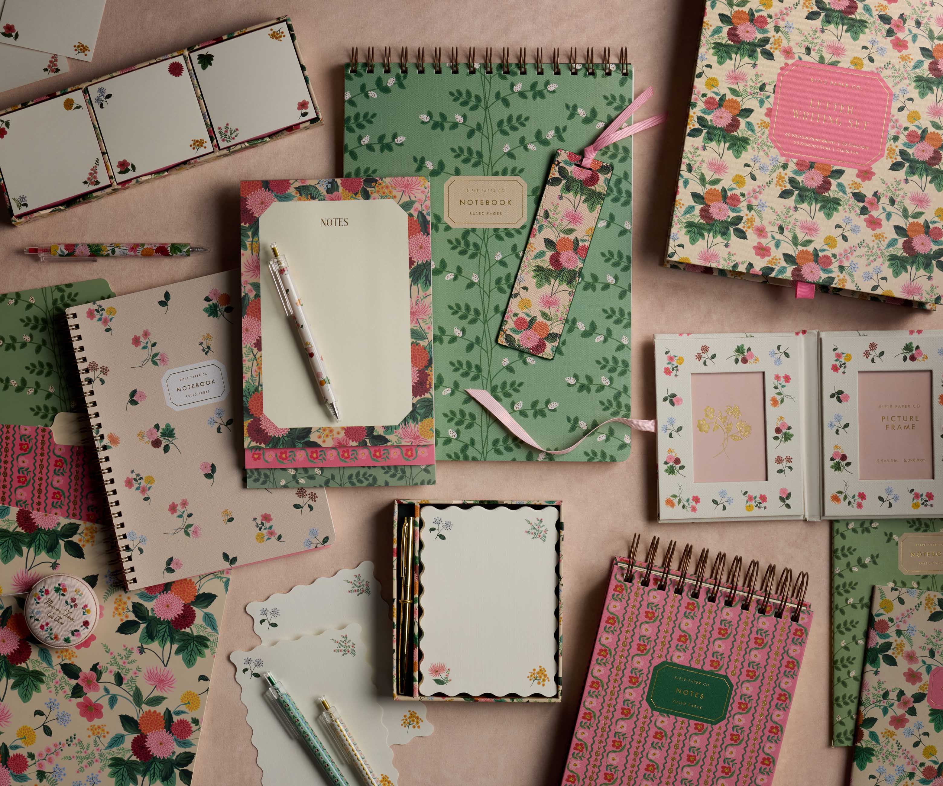 Large Top Spiral Notebook - Climbing Vines - Image 5