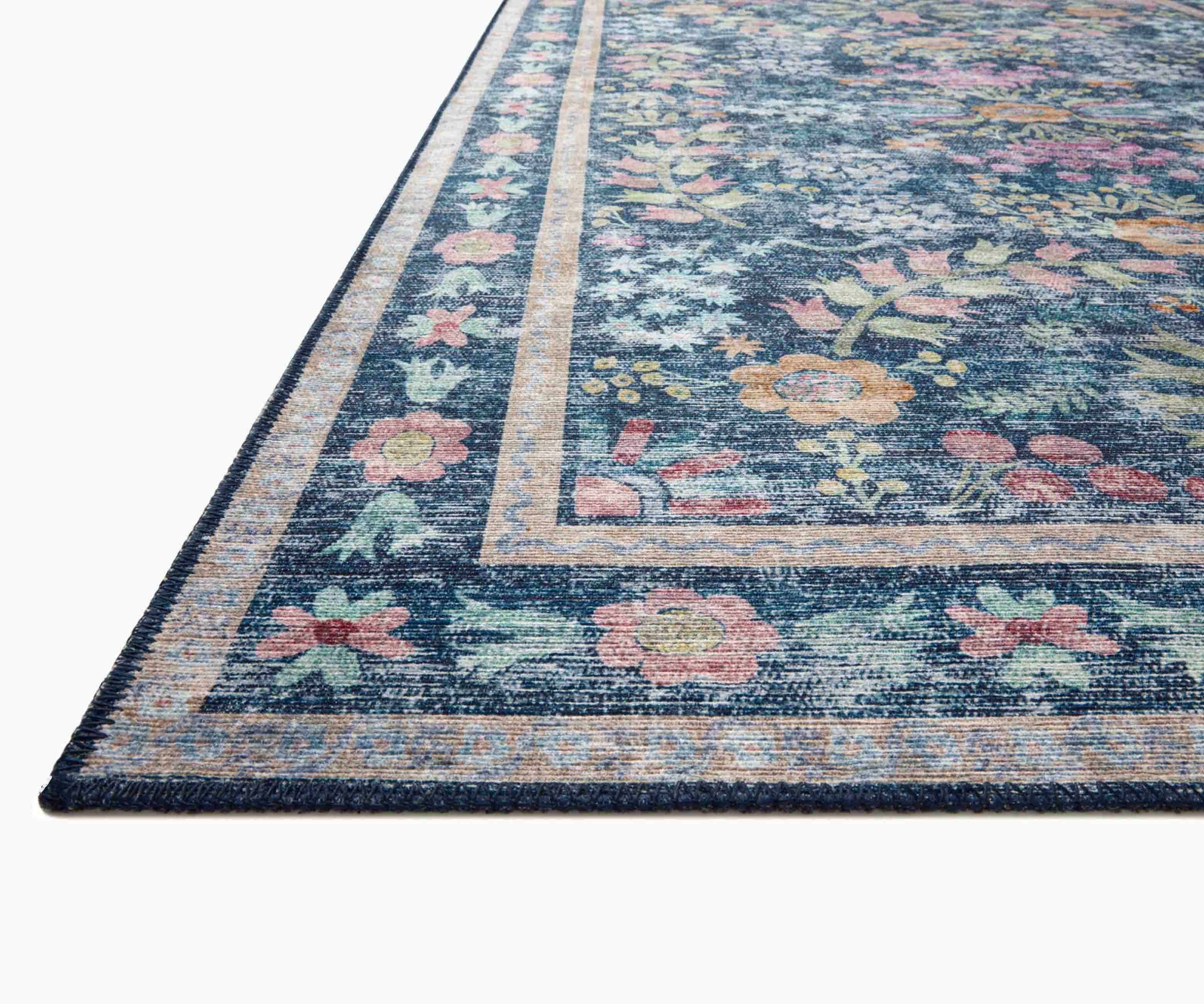 Maison Frances Power Loomed Rug - Blue Multi - Image 4