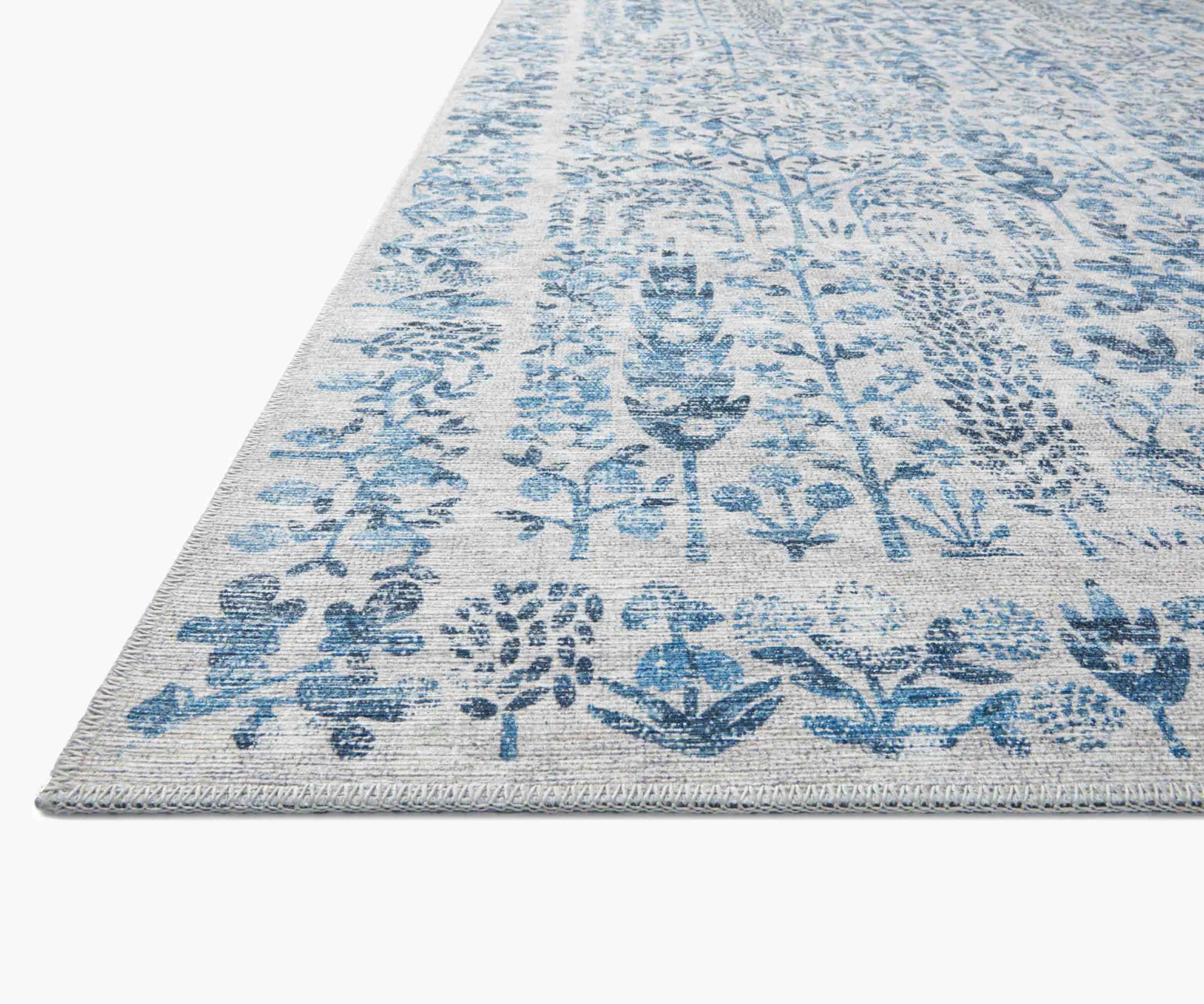 Maison Grove Power Loomed Rug - Blue - Image 4