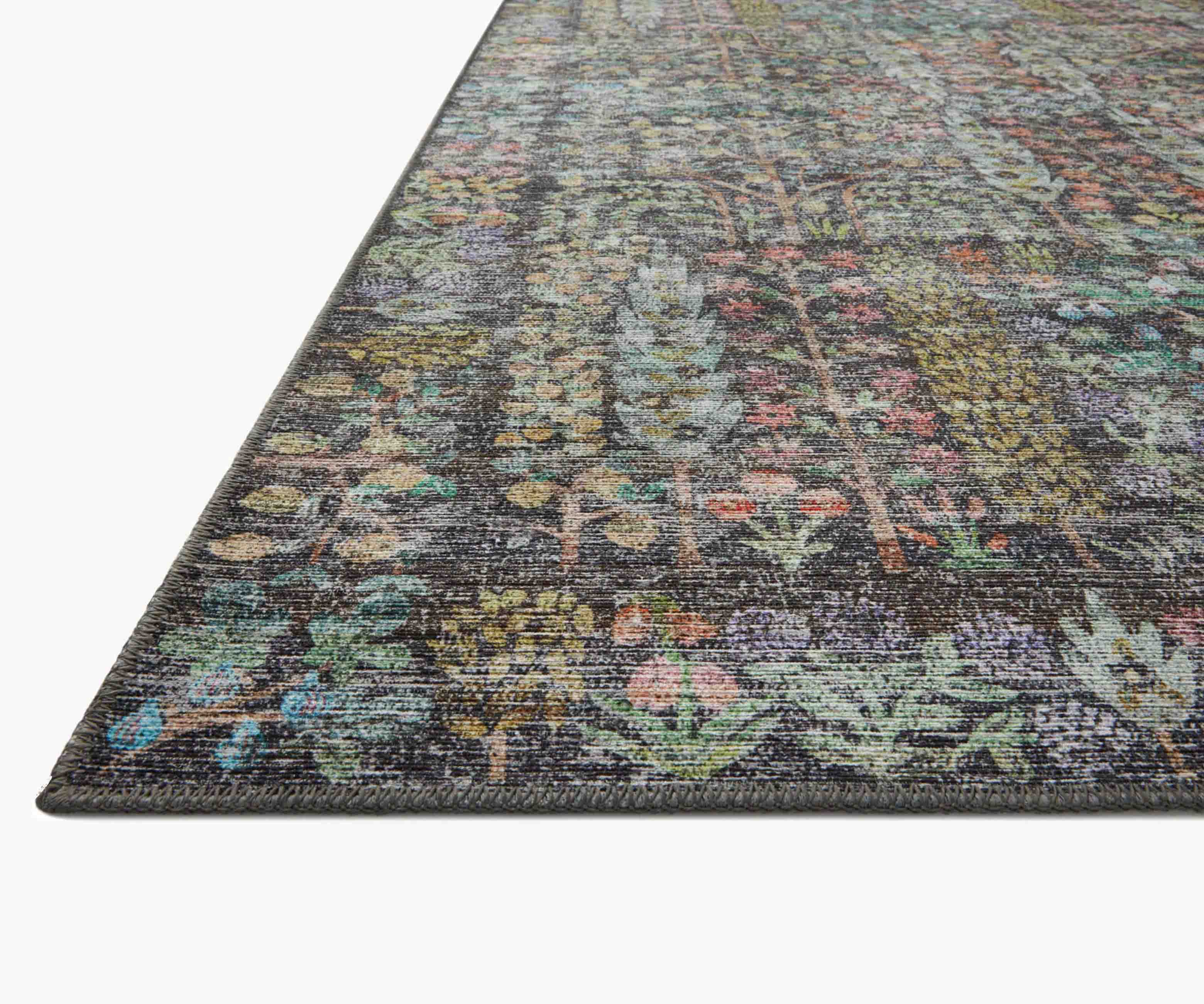 Maison Grove Power Loomed Rug - Charcoal - Image 4