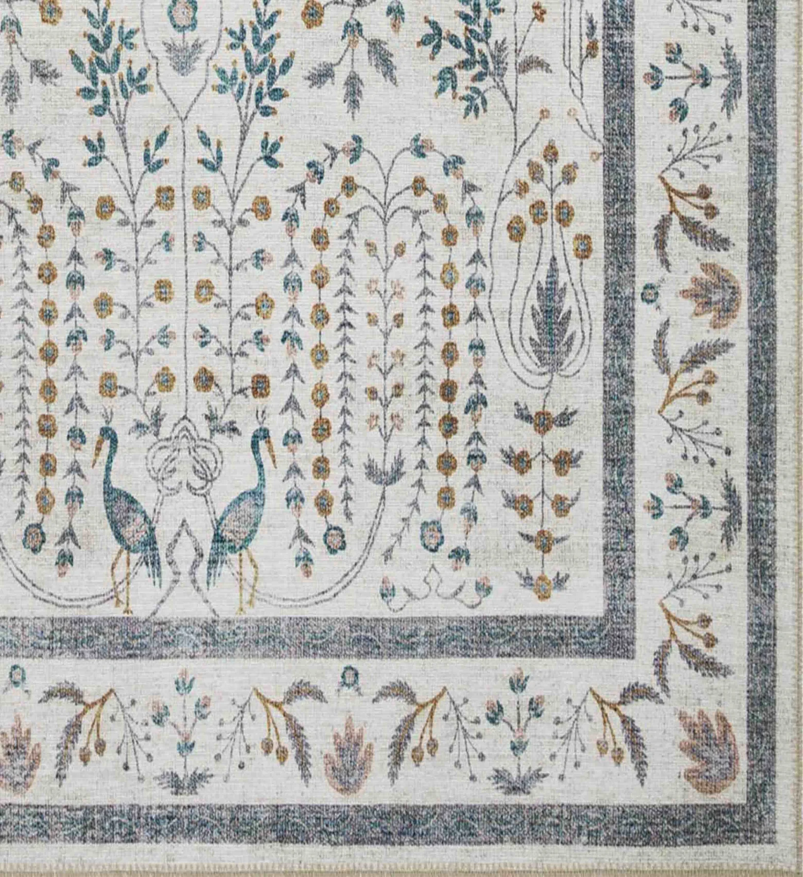Maison Wisteria Power Loomed Rug - Cream - Image 3