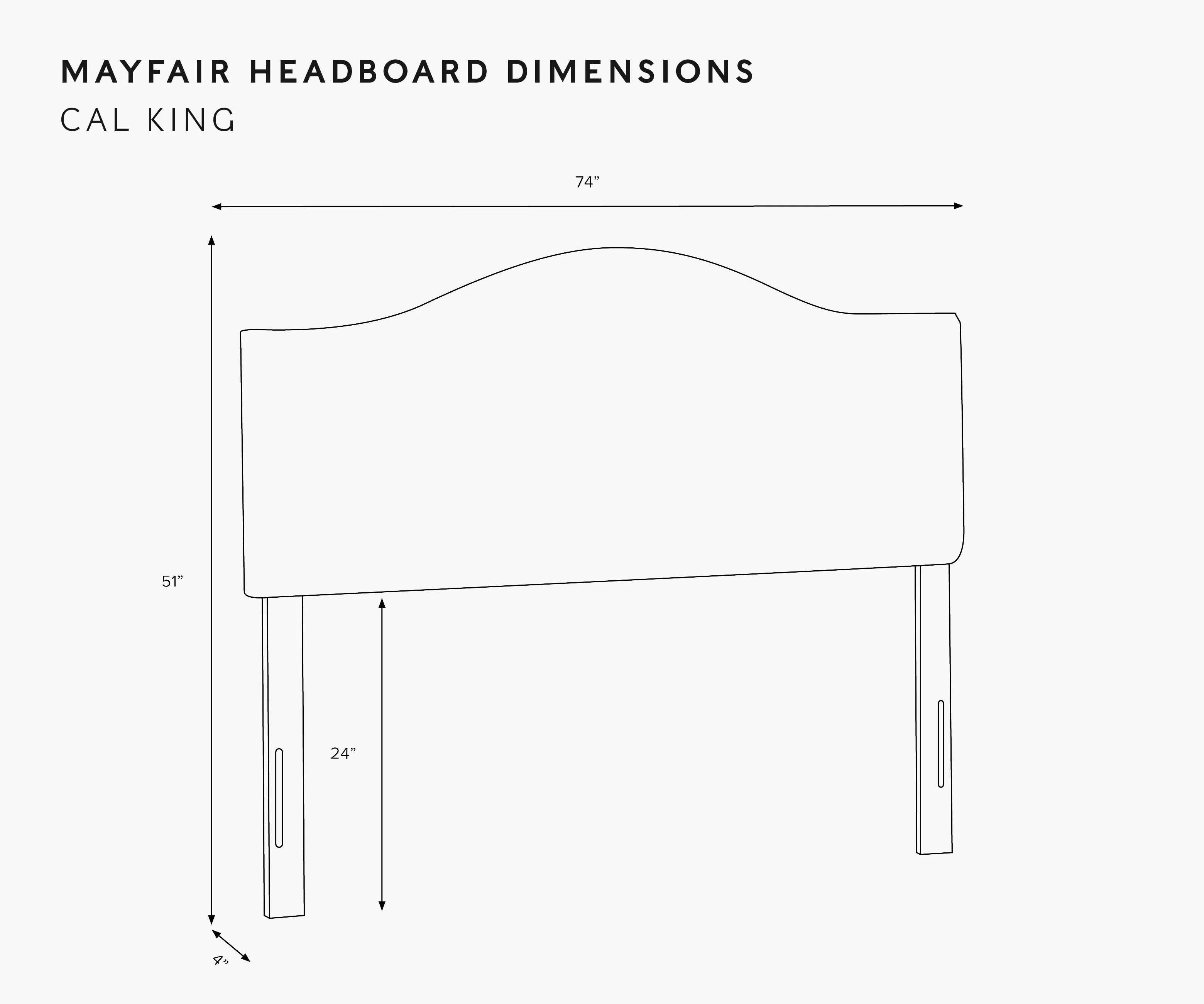 Mayfair Headboard - Garden Party Blue - Image 10