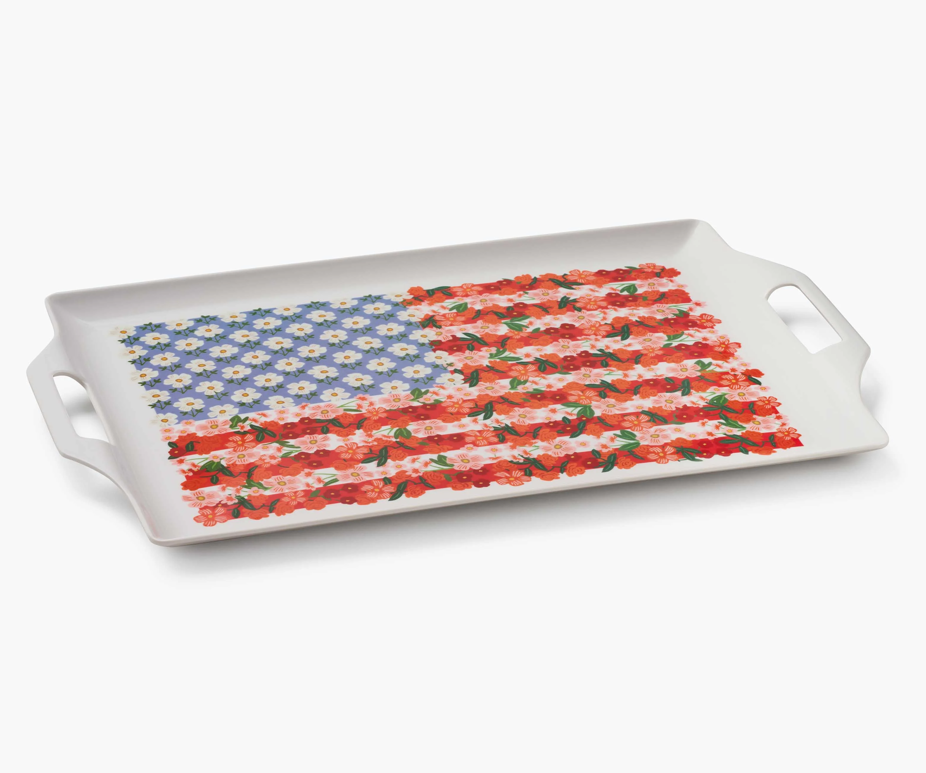 Melamine Serving Platter with Handles - Americana - Image 3