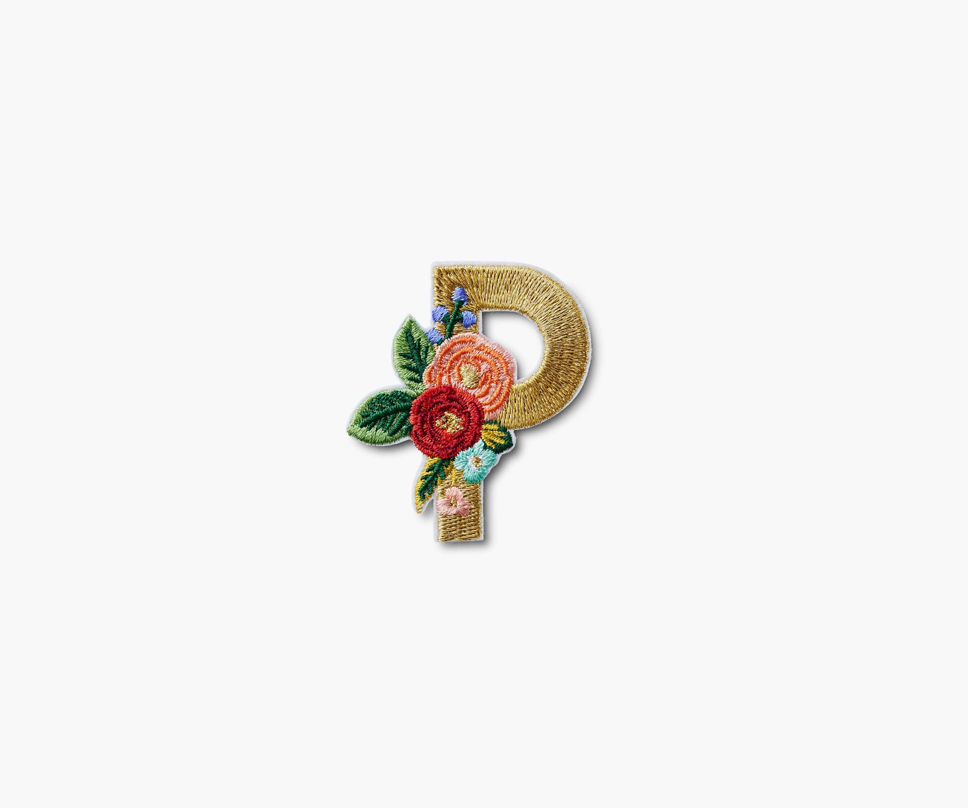 Monogram Embroidered Sticker Patch - Image 21