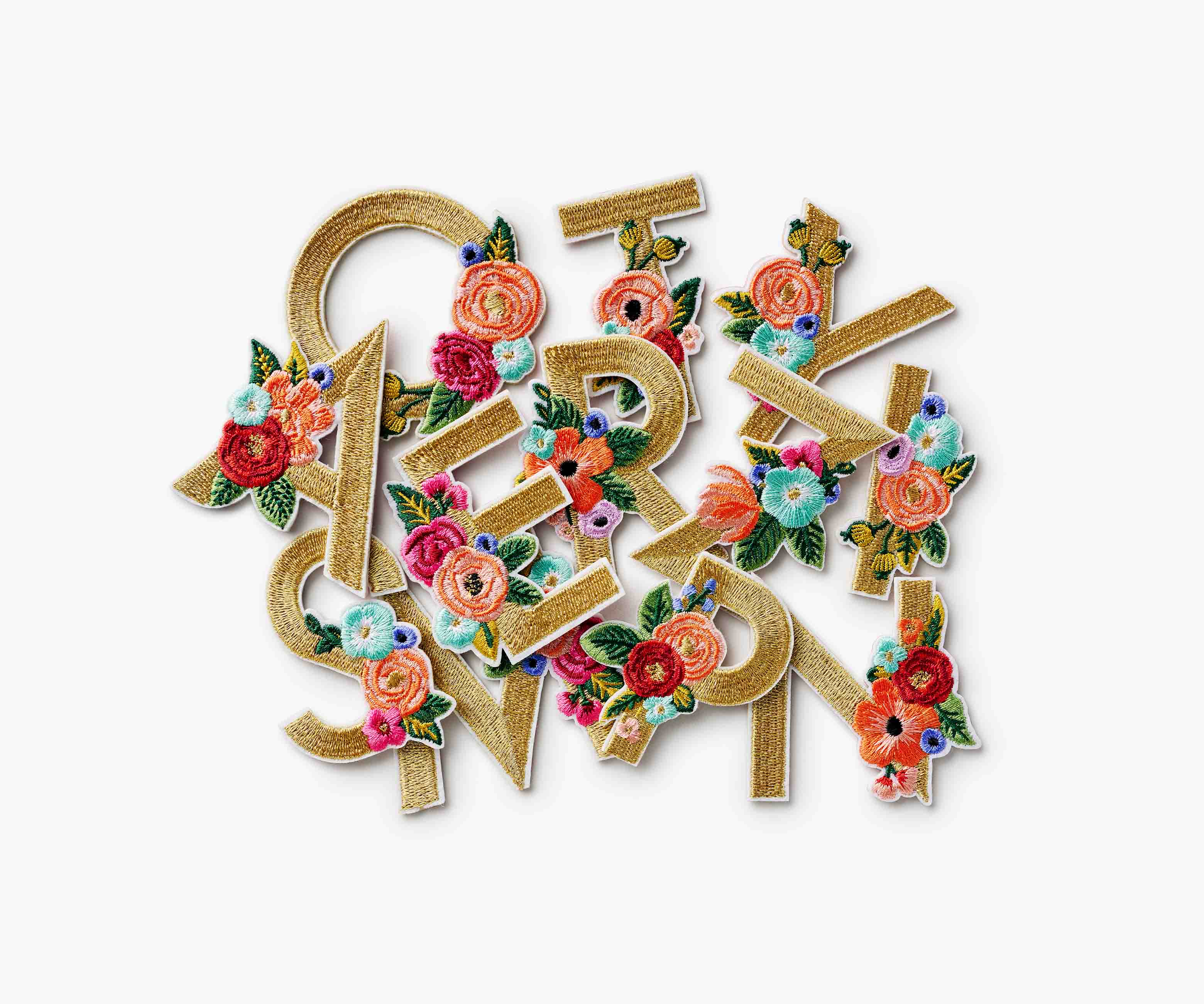 Monogram Embroidered Sticker Patch - Image 3