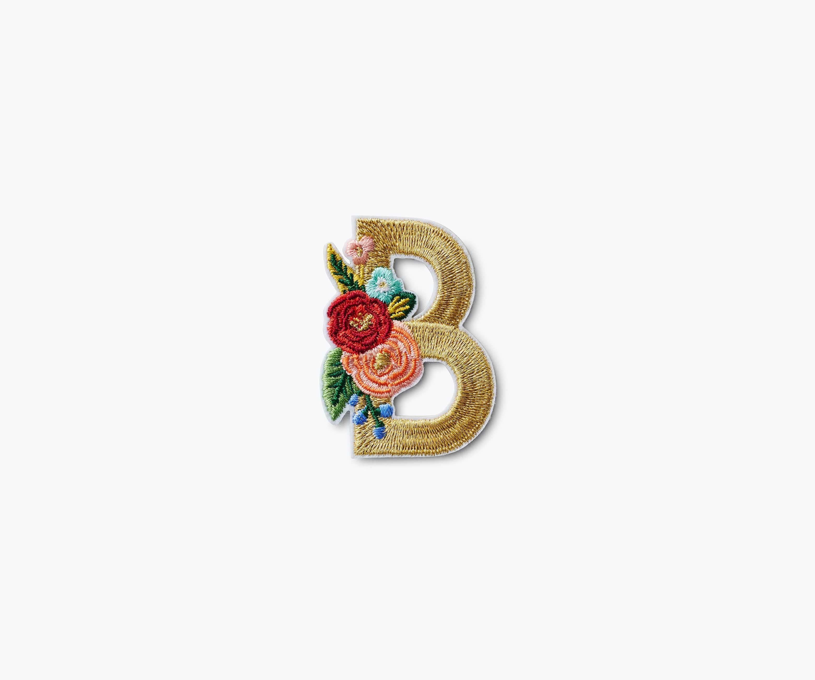 Monogram Embroidered Sticker Patch - Image 6
