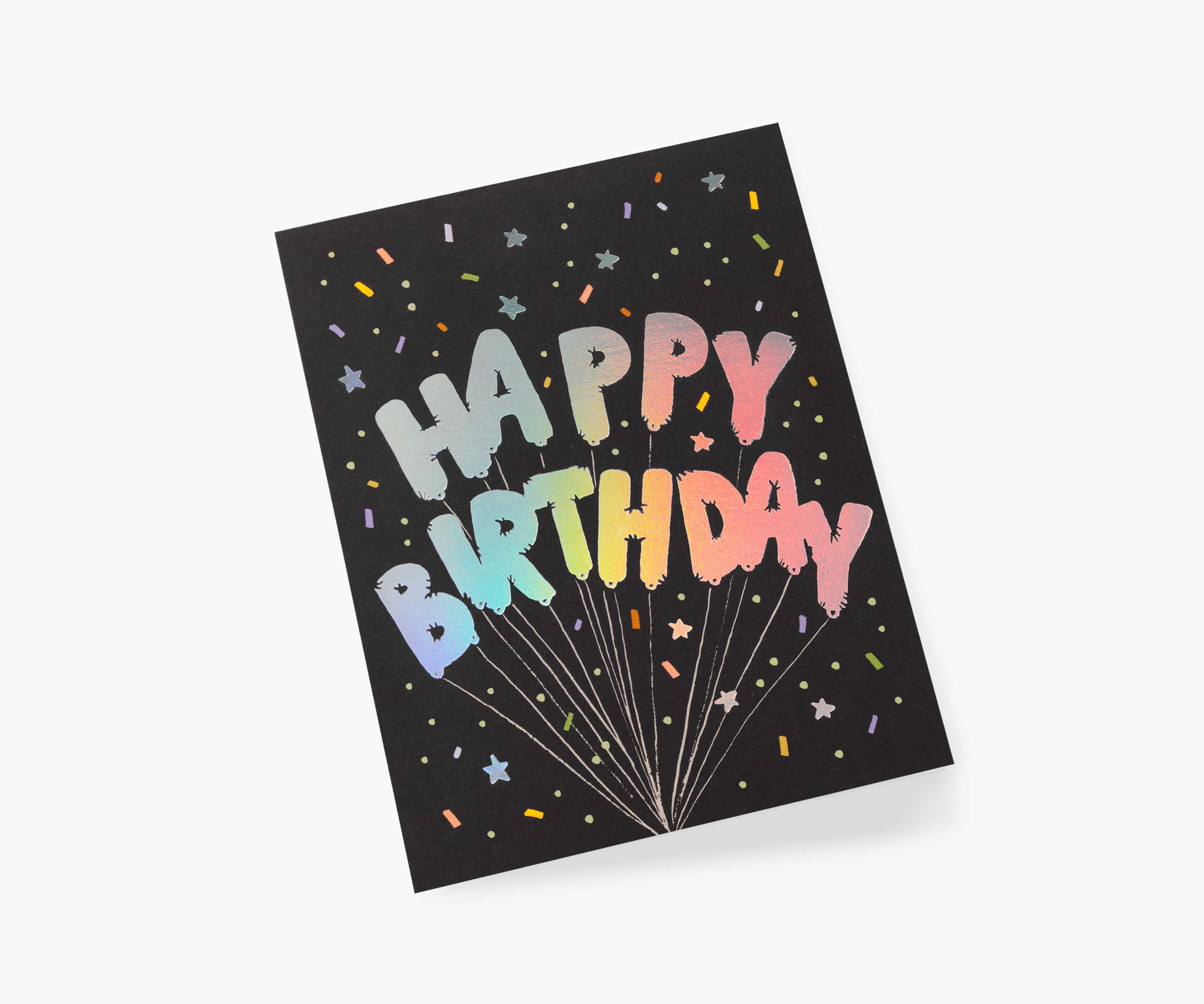 Mylar Birthday Balloons Greeting Card - Image 2