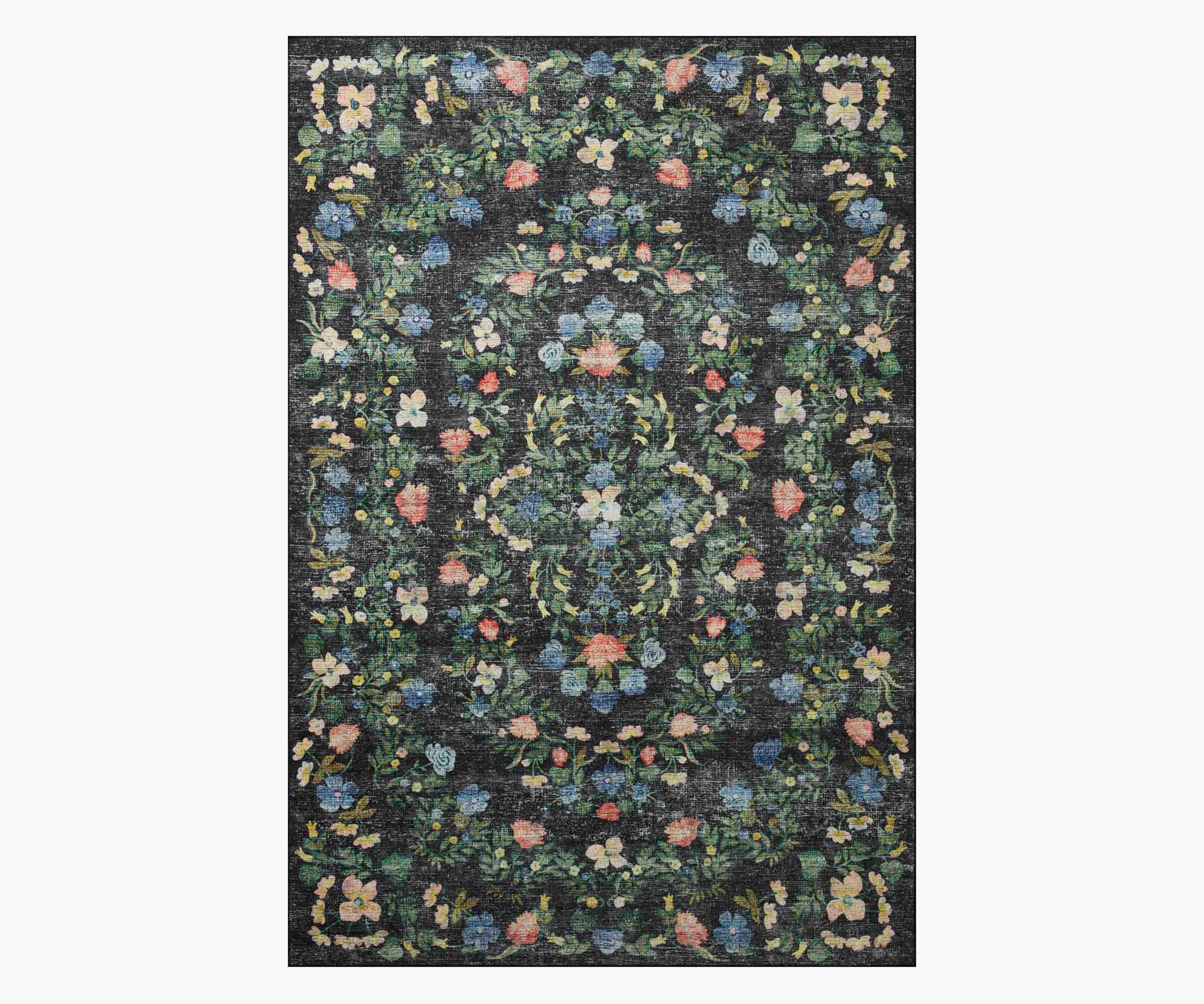 Palais Windsor Printed Rug - Black - Image 13