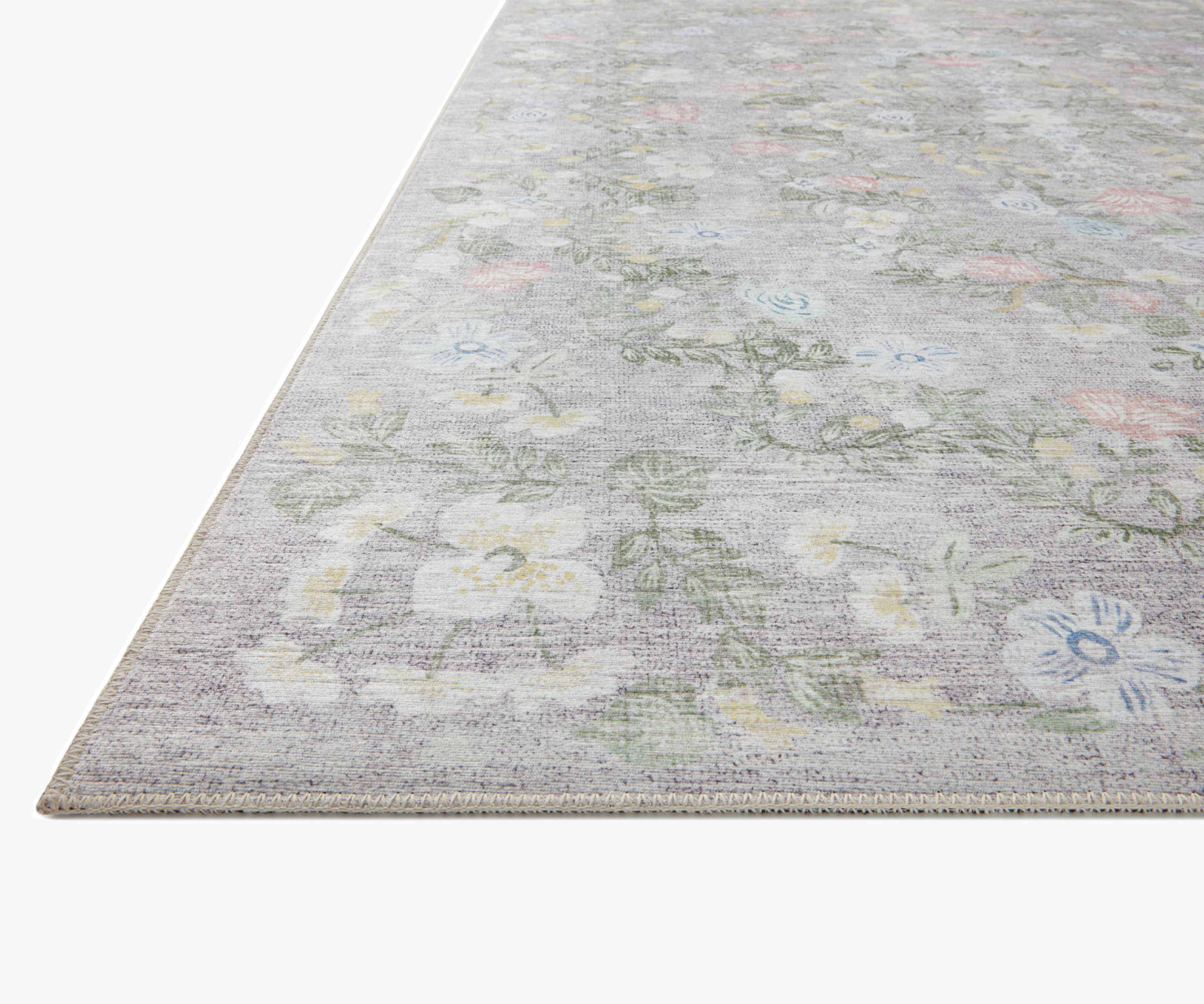 Palais Windsor Printed Rug - Grey - Image 8