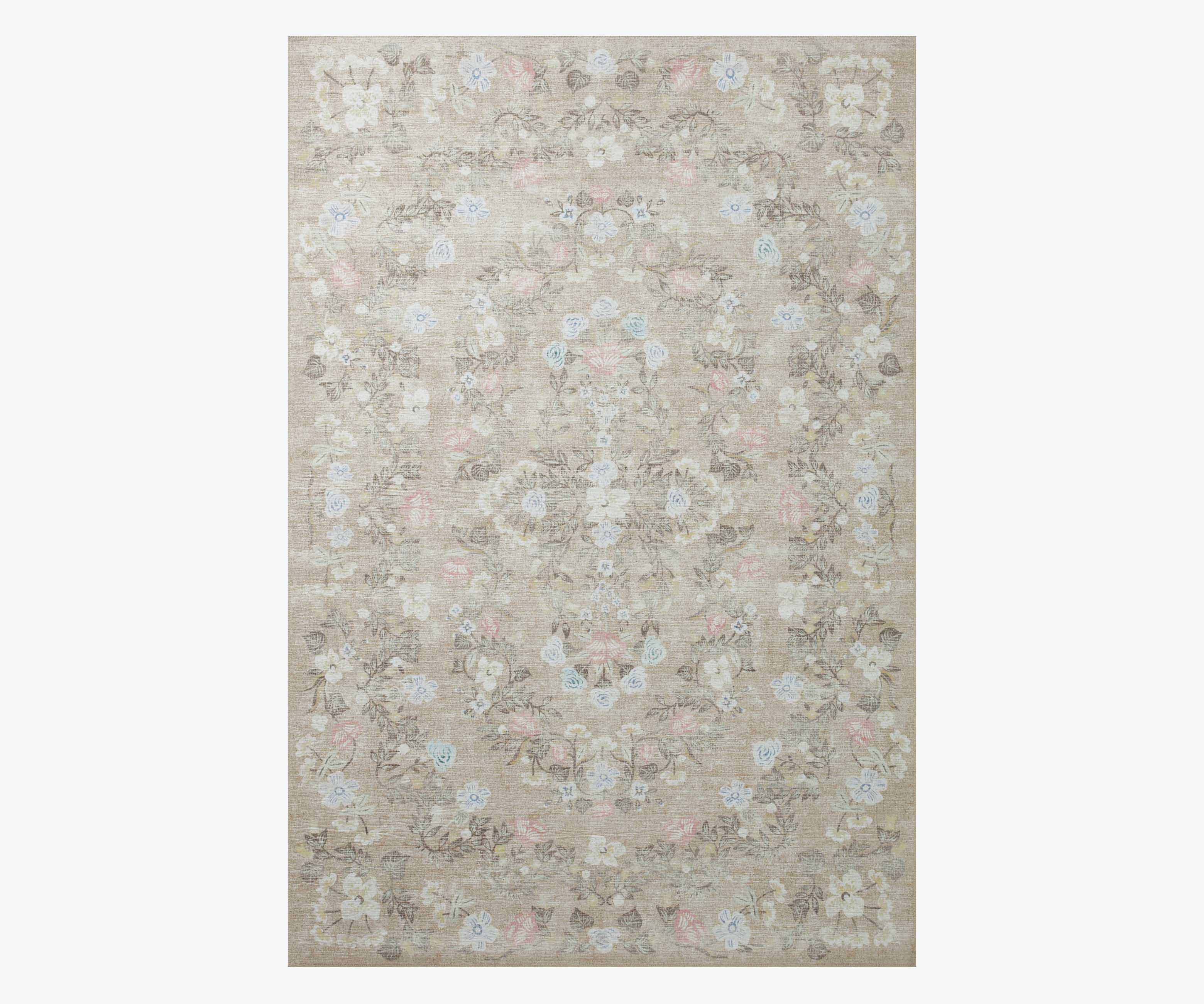 Palais Windsor Printed Rug - Khaki - Image 7