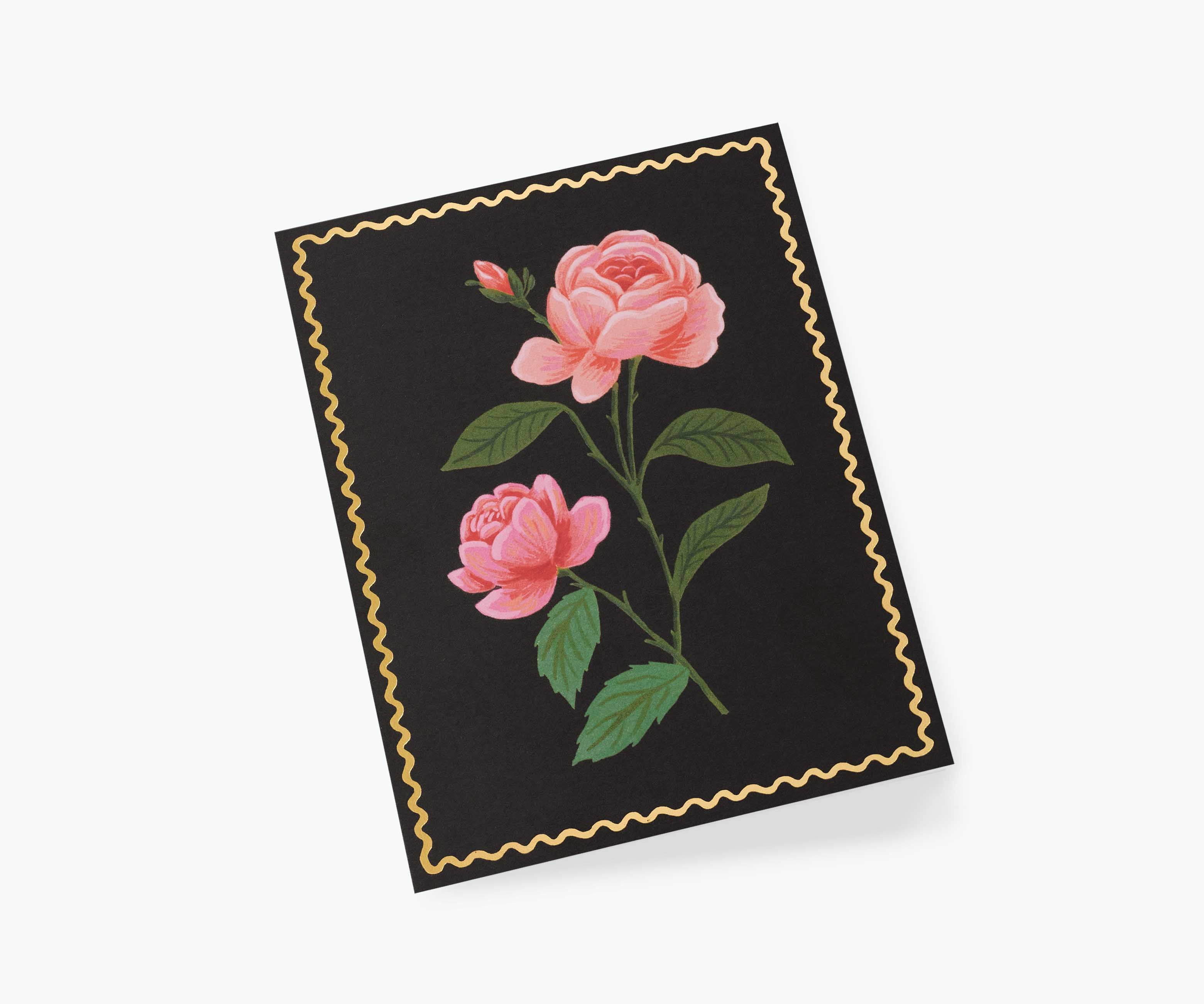 Pink Rose Greeting Card - Image 2