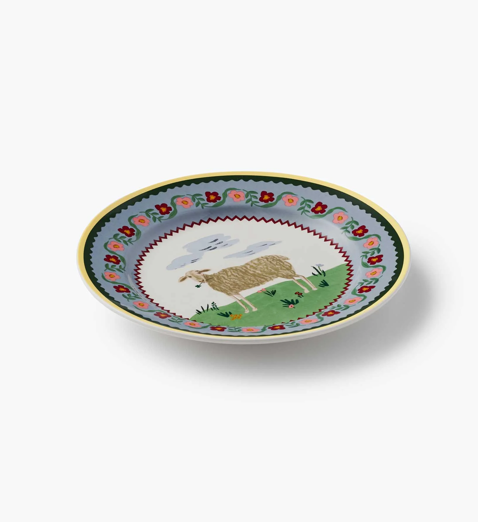 Porcelain Dessert Plate Set - Home Sweet Home - Image 15