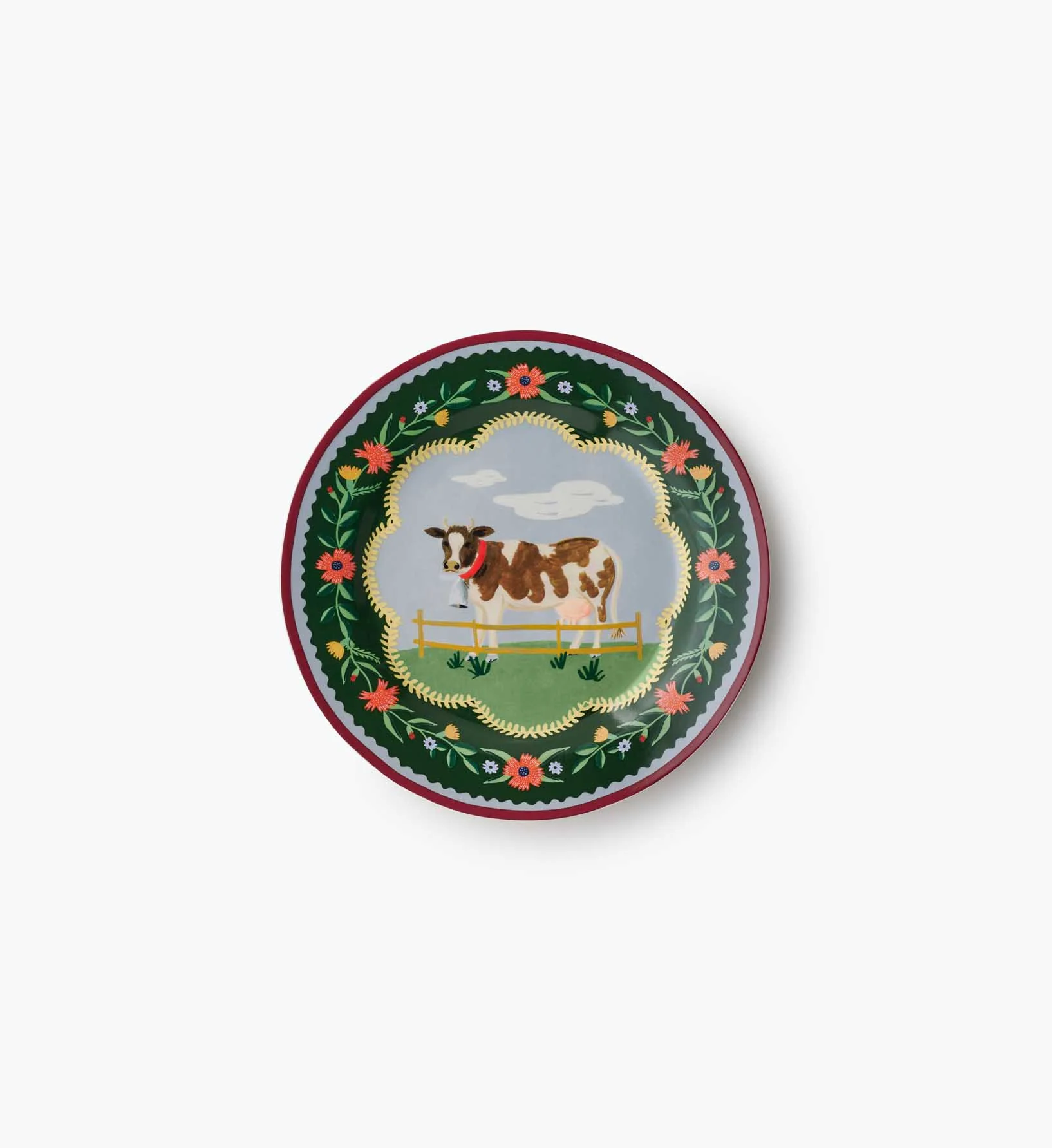 Porcelain Dessert Plate Set - Home Sweet Home - Image 9