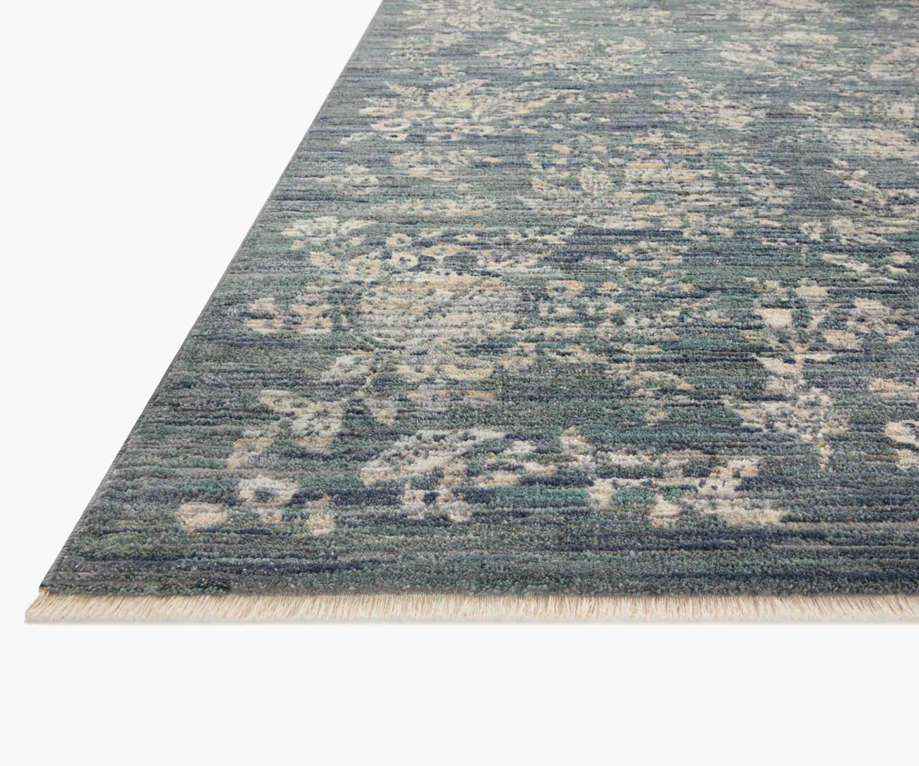 Provence Therese Power-Loomed Rug - Indigo - Image 2