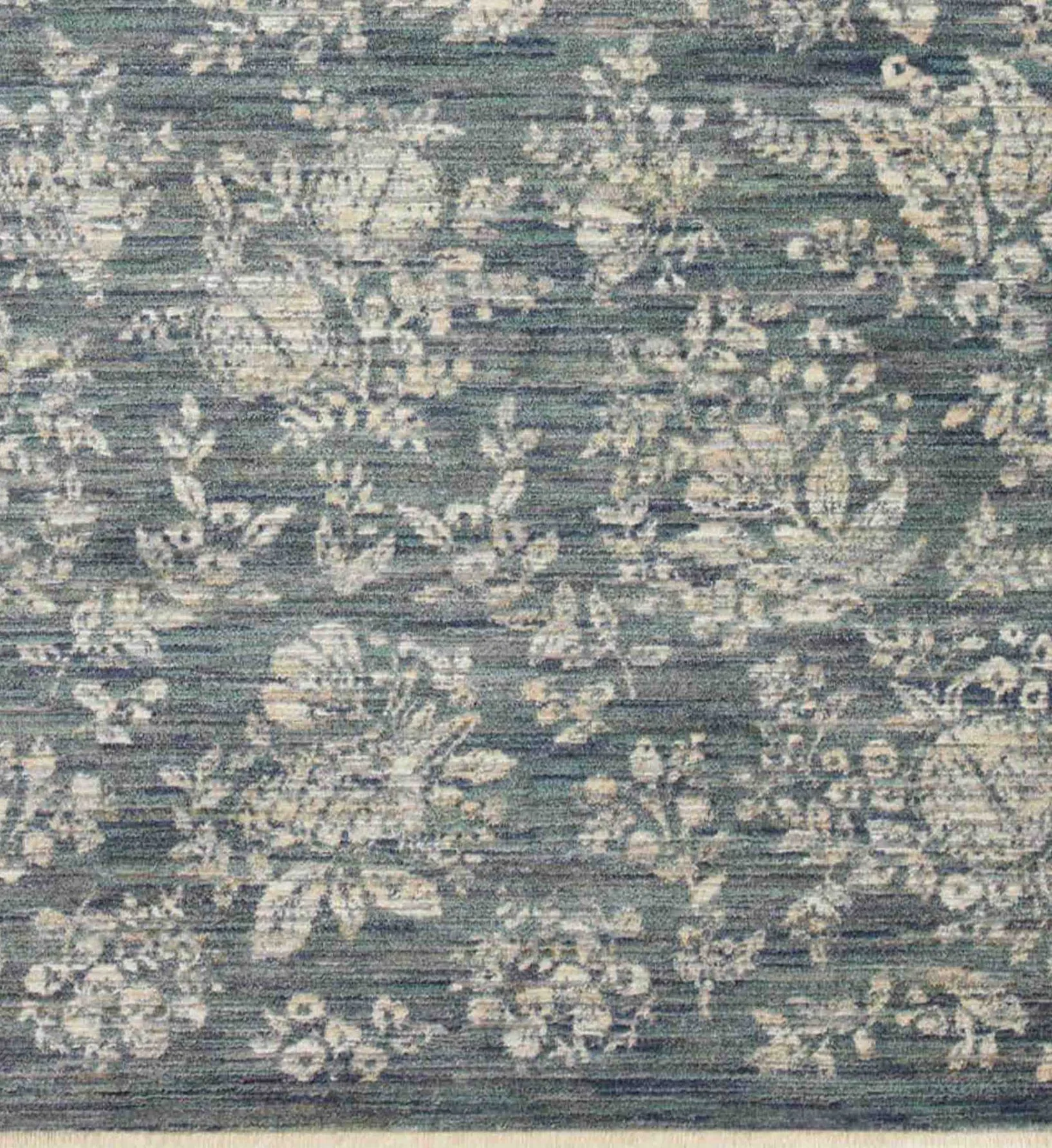 Provence Therese Power-Loomed Rug - Indigo - Image 3