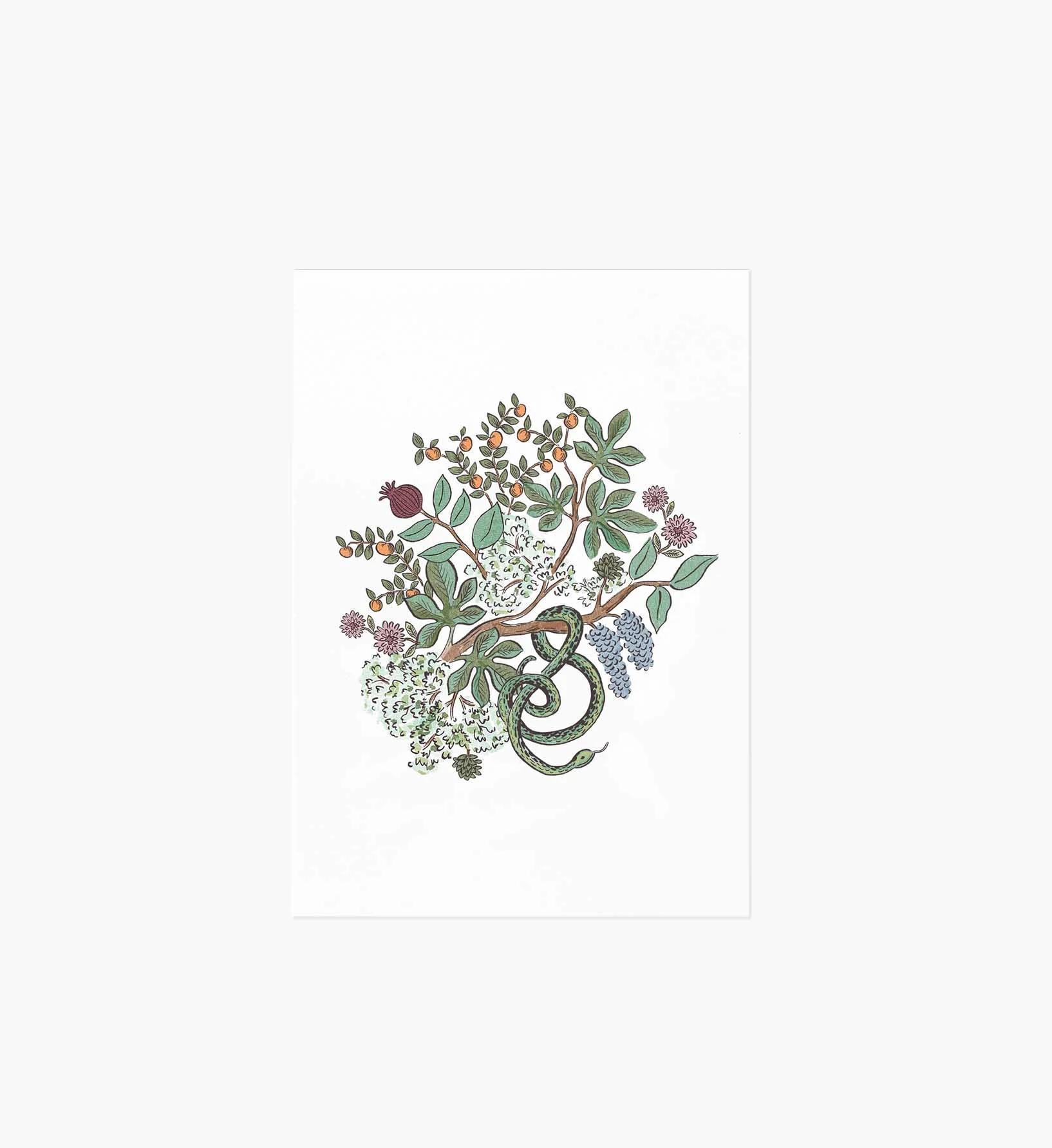 Safari Snake Art Print